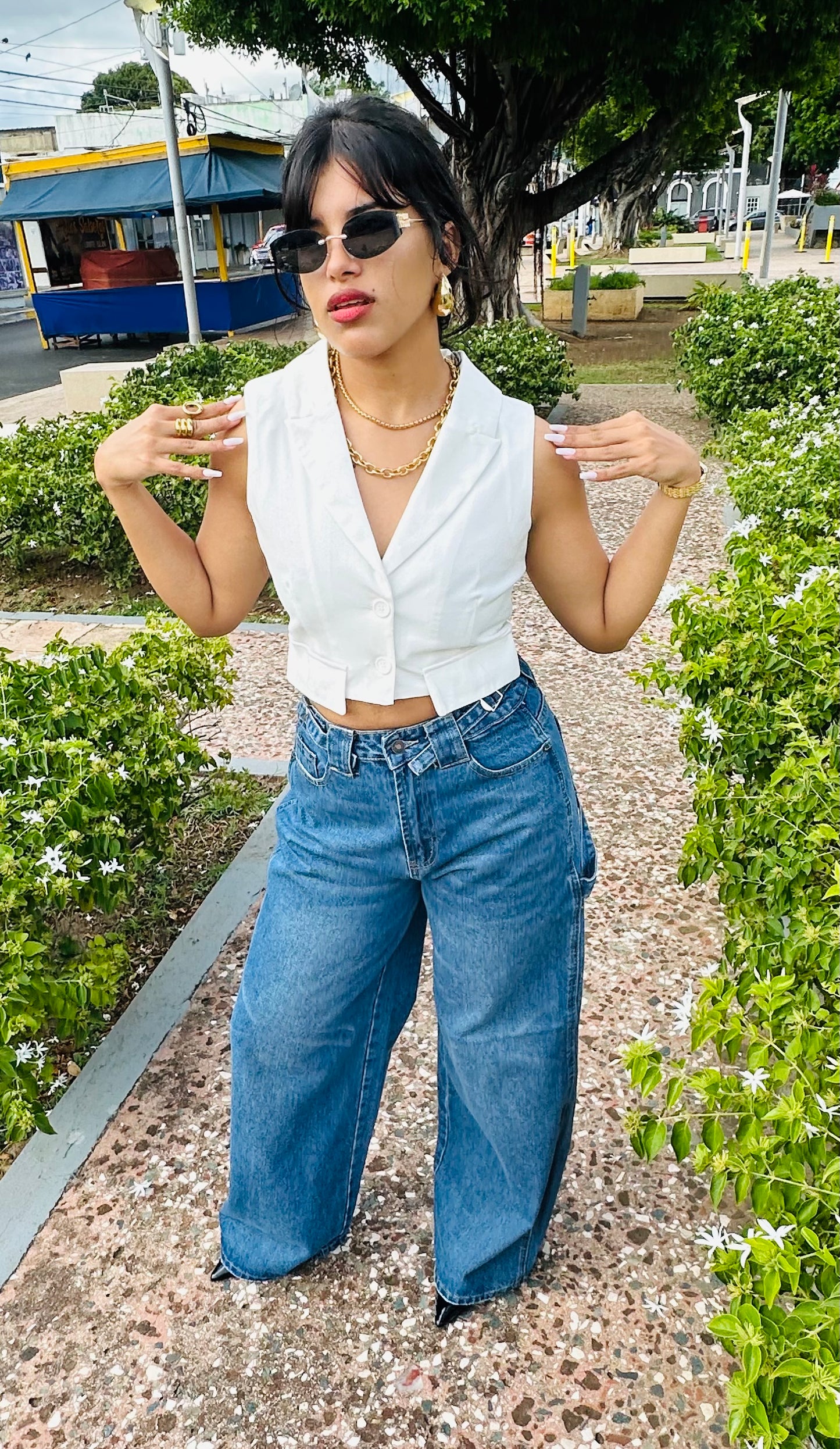 Martina Wide Leg Jeans