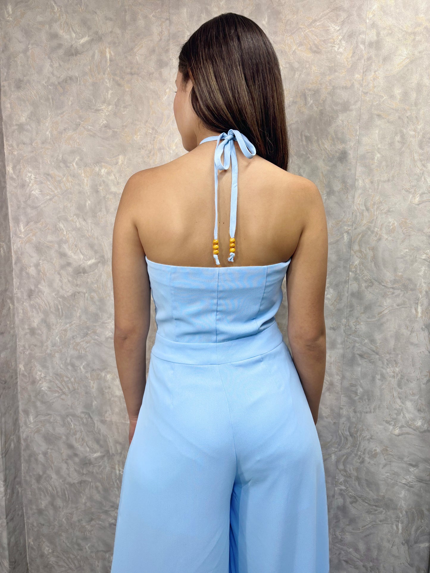 Katerine Blue Jumpsuit