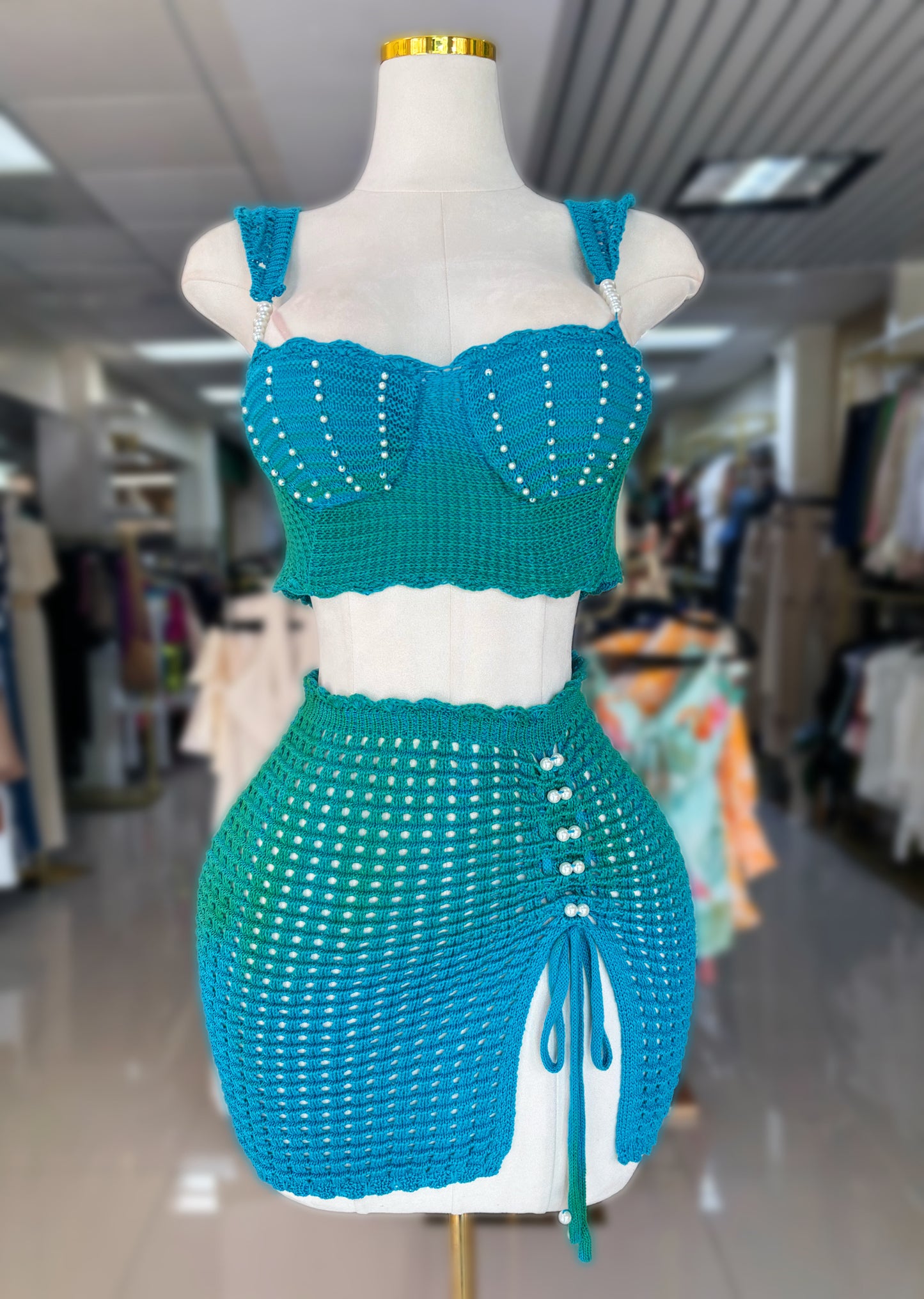 Mermaid Skirt Set