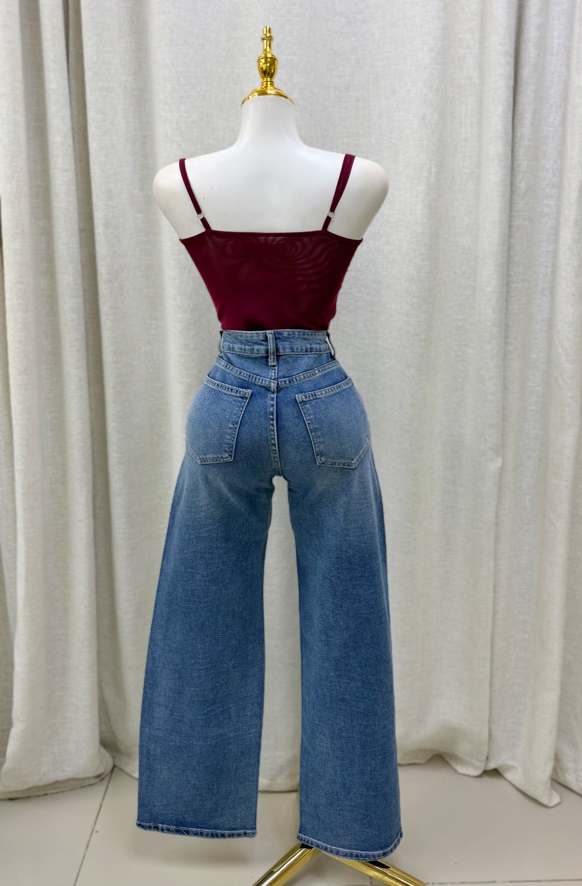 Hailey Rhinestone Jean