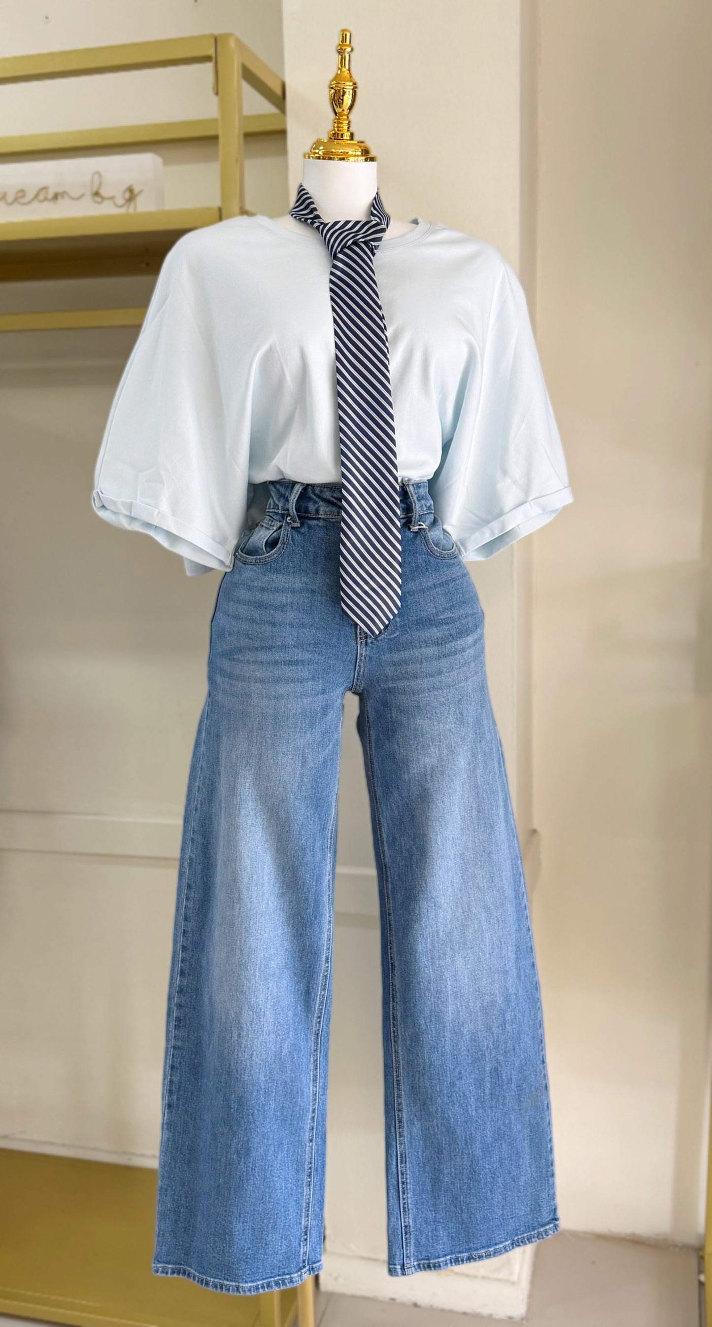 Fernanda Tie Jean (Incluye corbata)