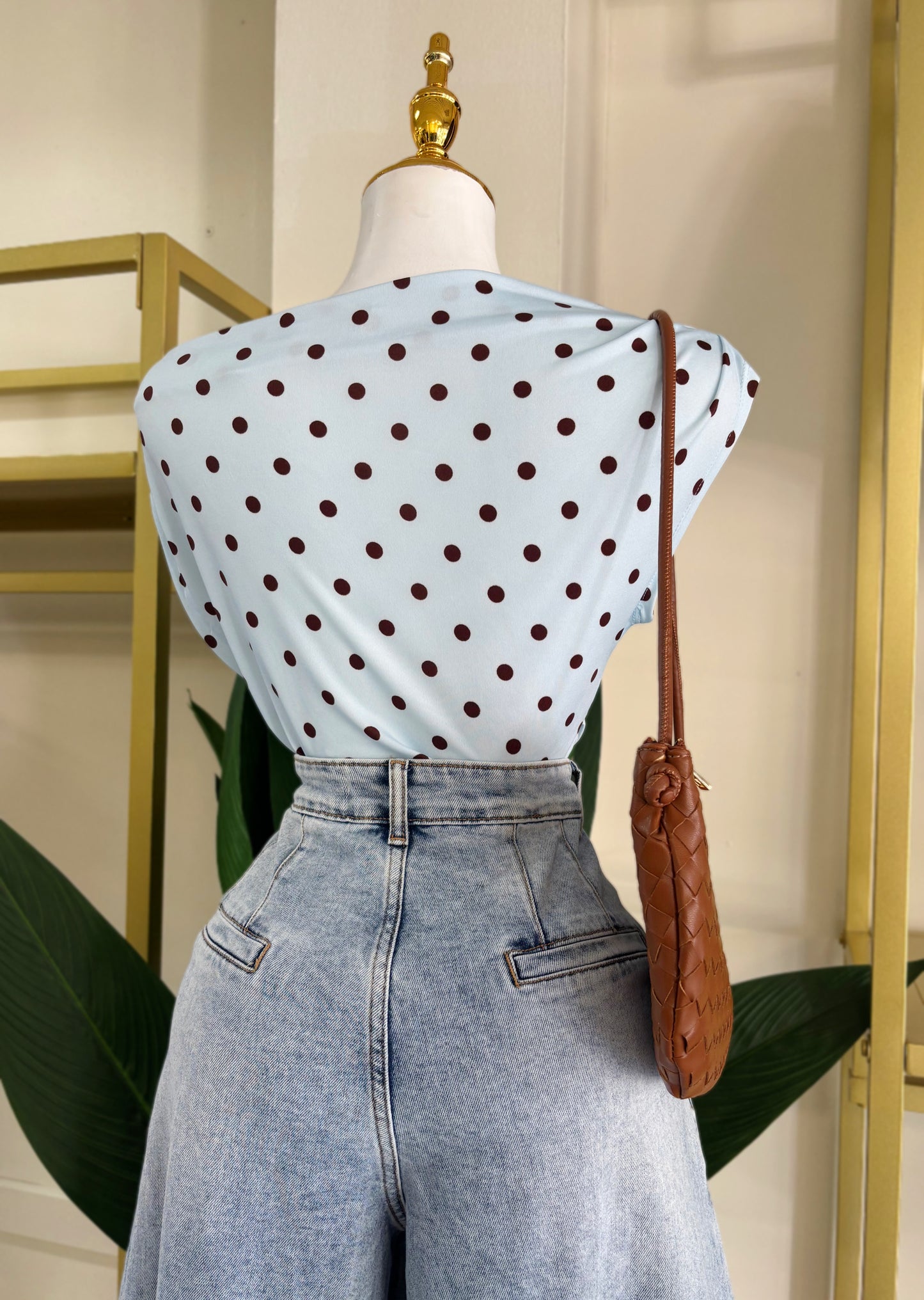 Marina Polka Dots Blouse