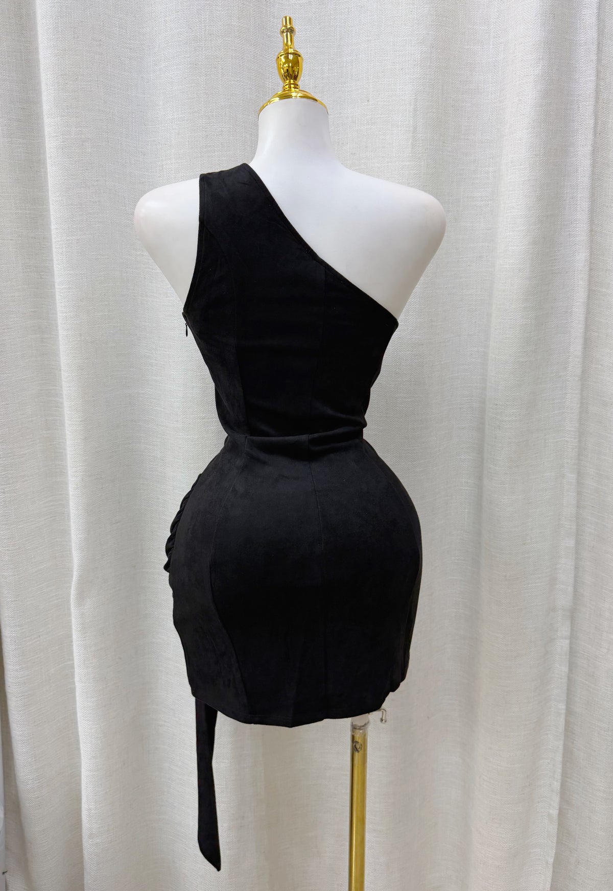 Fabiola Suede Short Dress