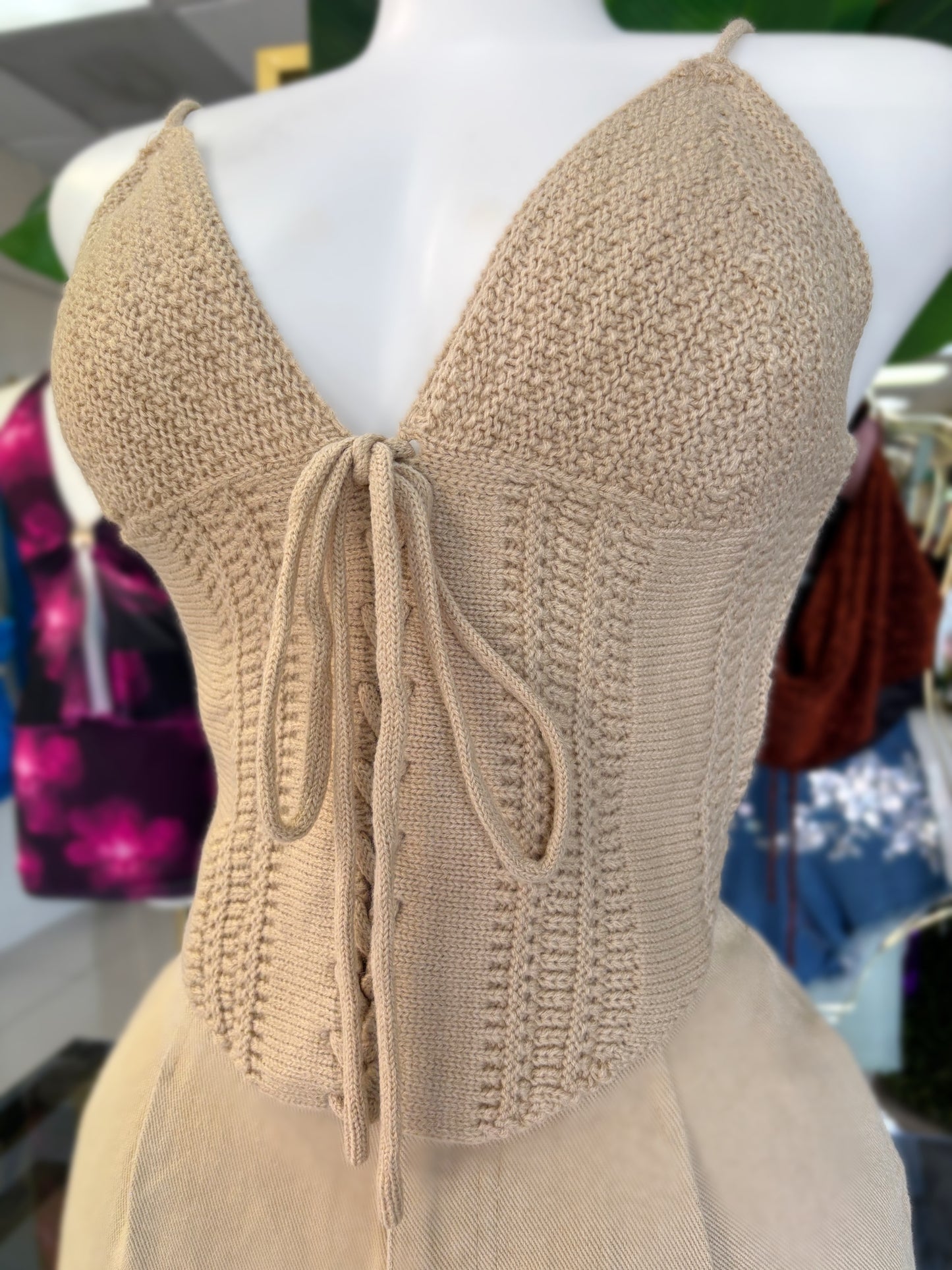 Amanda Crochet Top