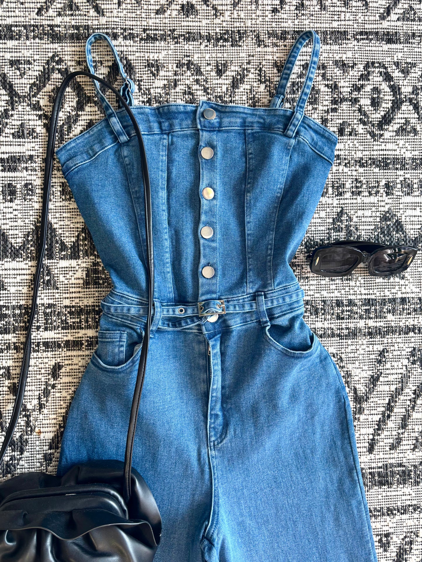 Gaby Denim Jumpsuit