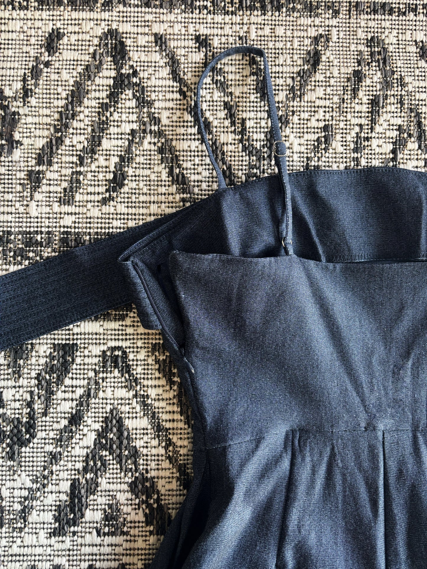 Elena Denim Romper