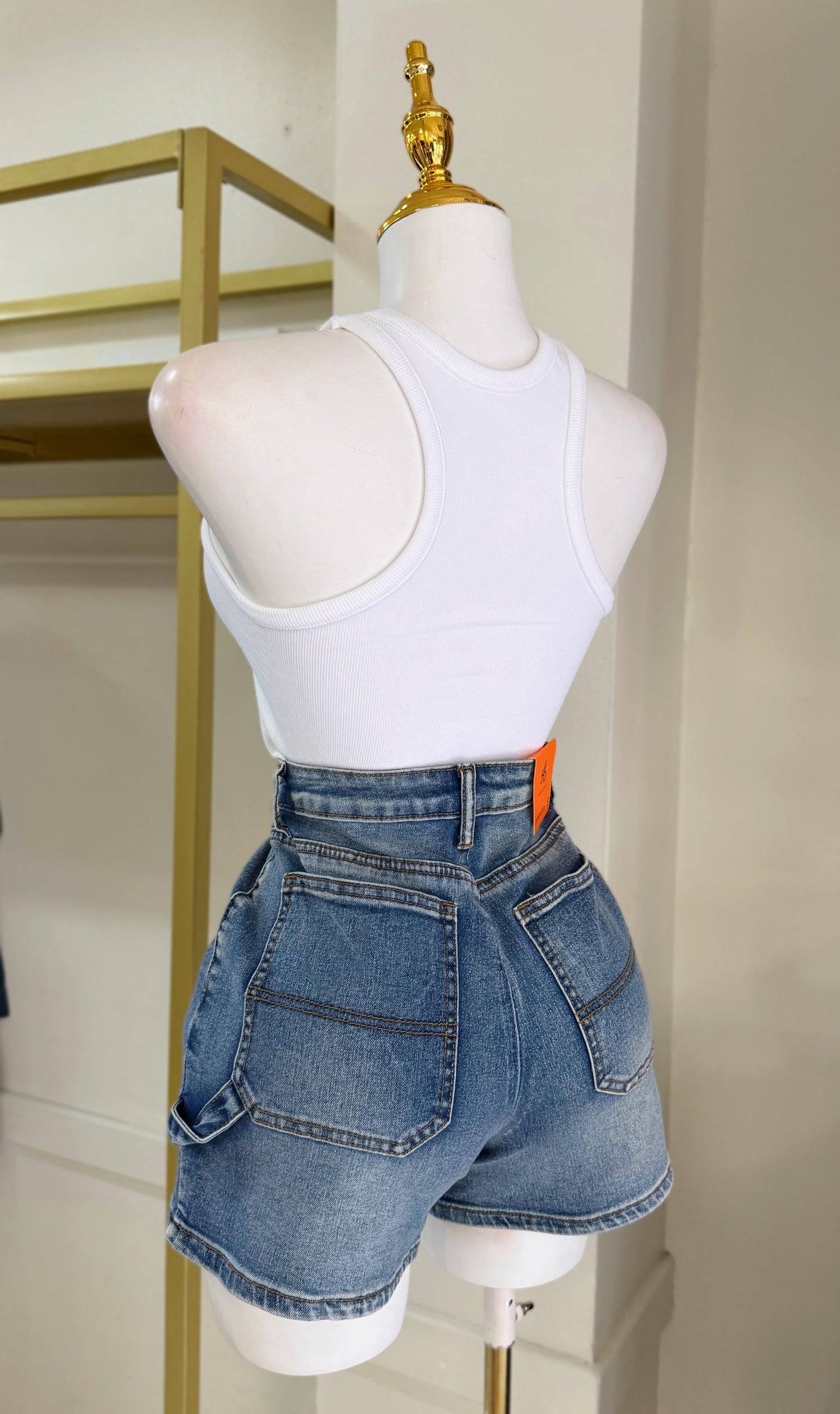 Scarlet Denim Short
