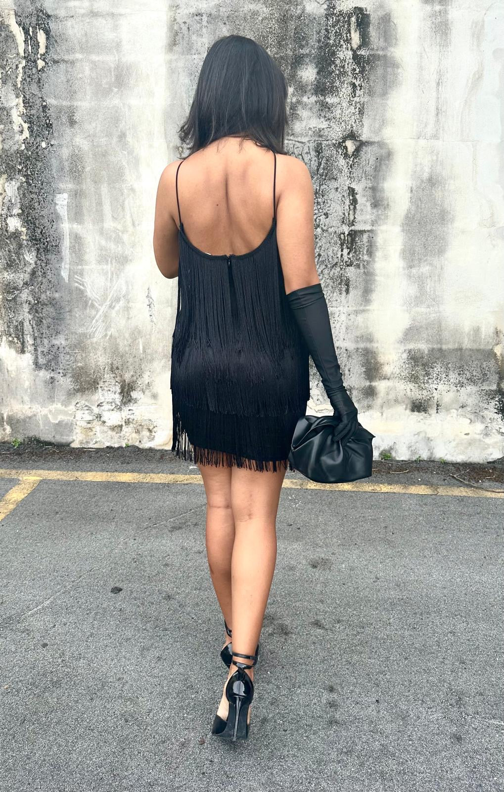 Night Fringe Dress