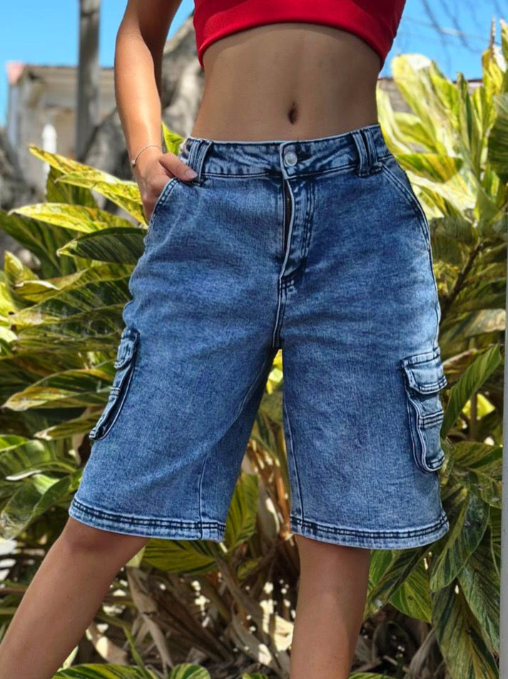 Leah Cargo Jort