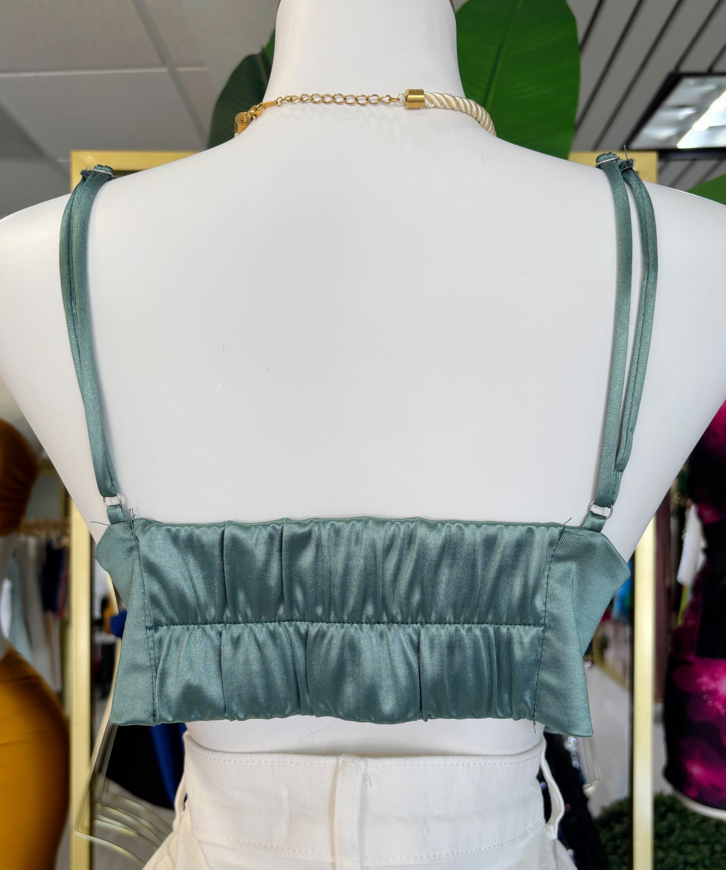Lia Satin Crop Top (4 colores)