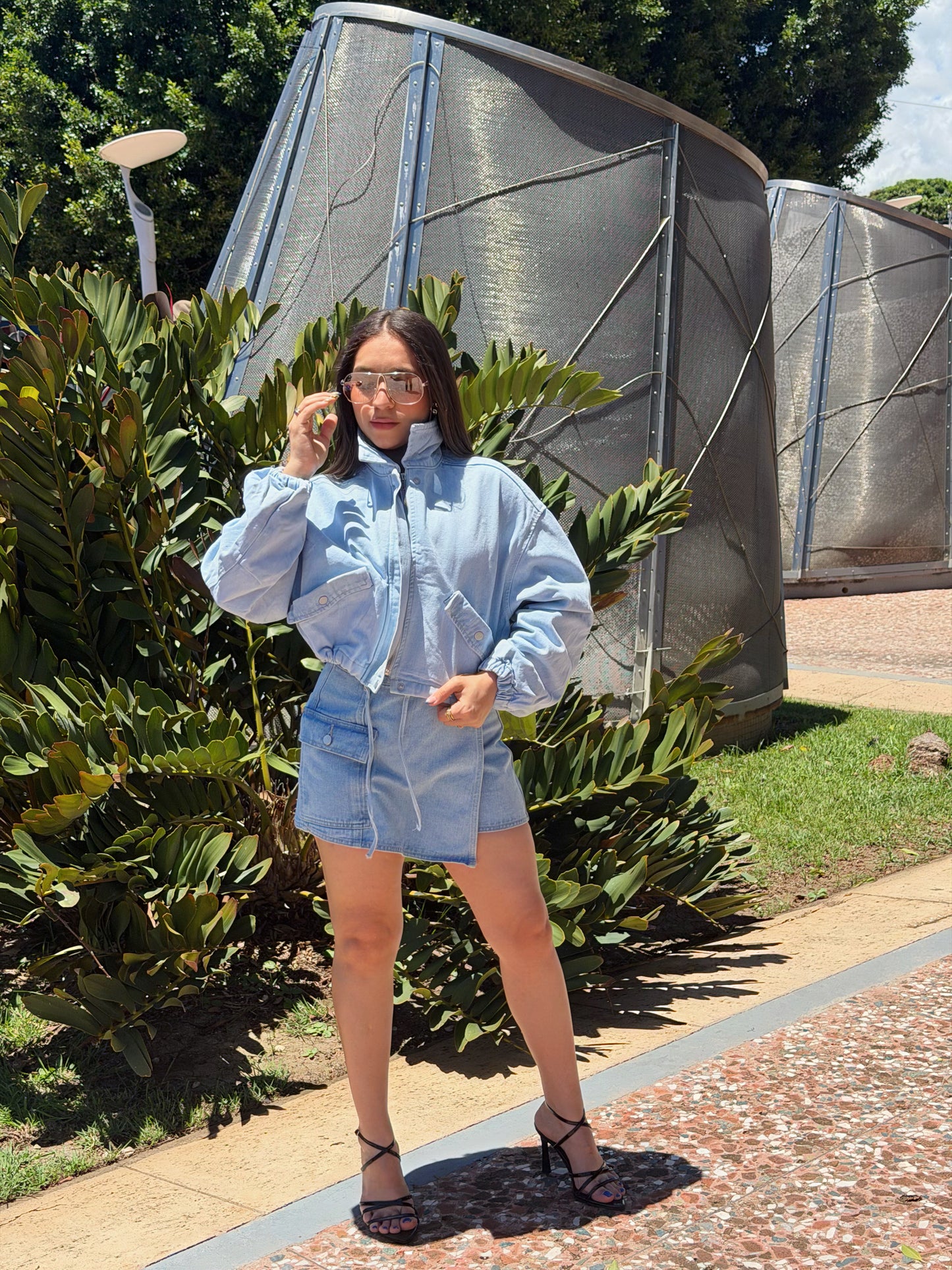 Rebecca Denim Jacket (Light Blue)