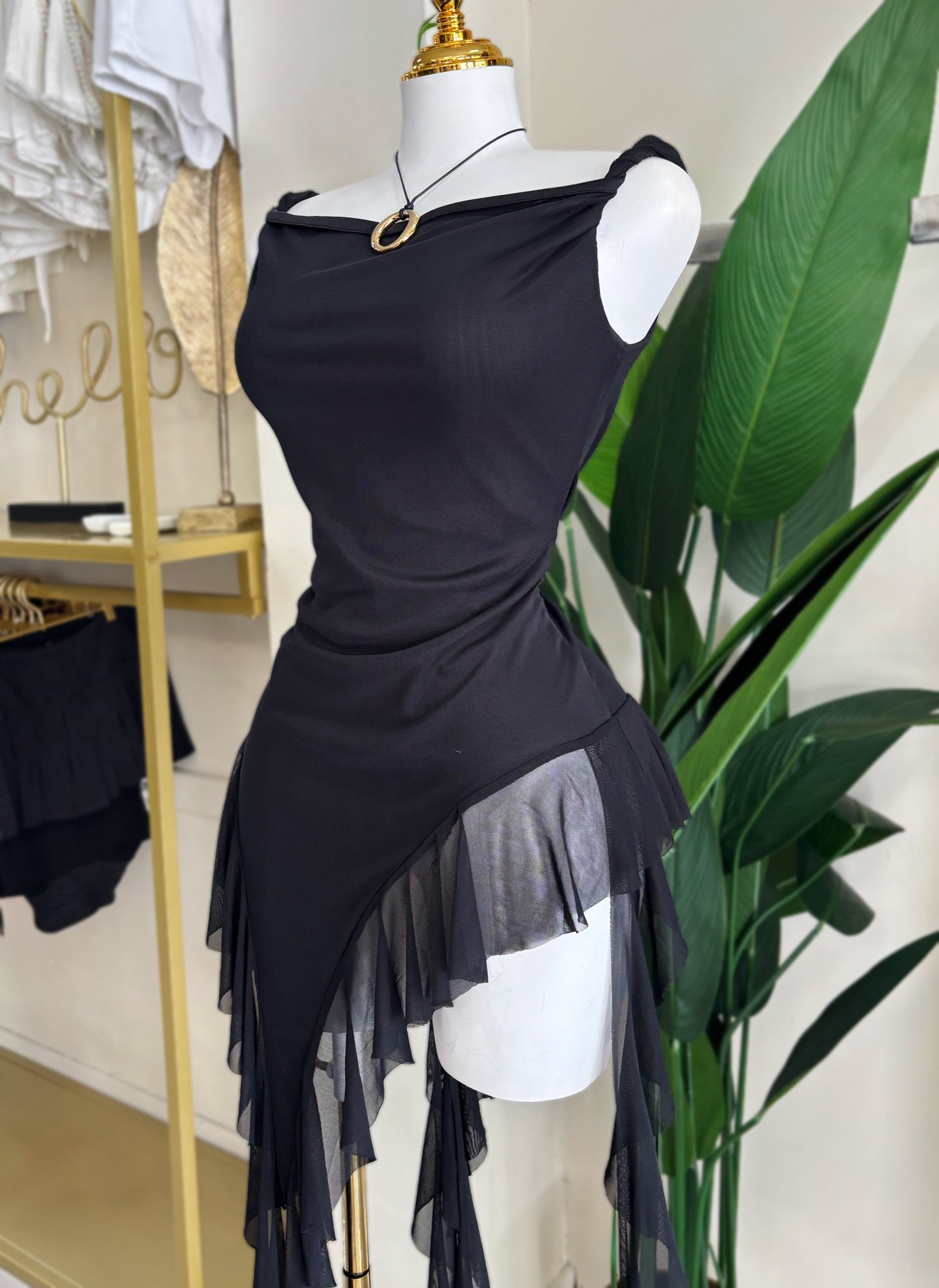 Raiza Mesh Dress
