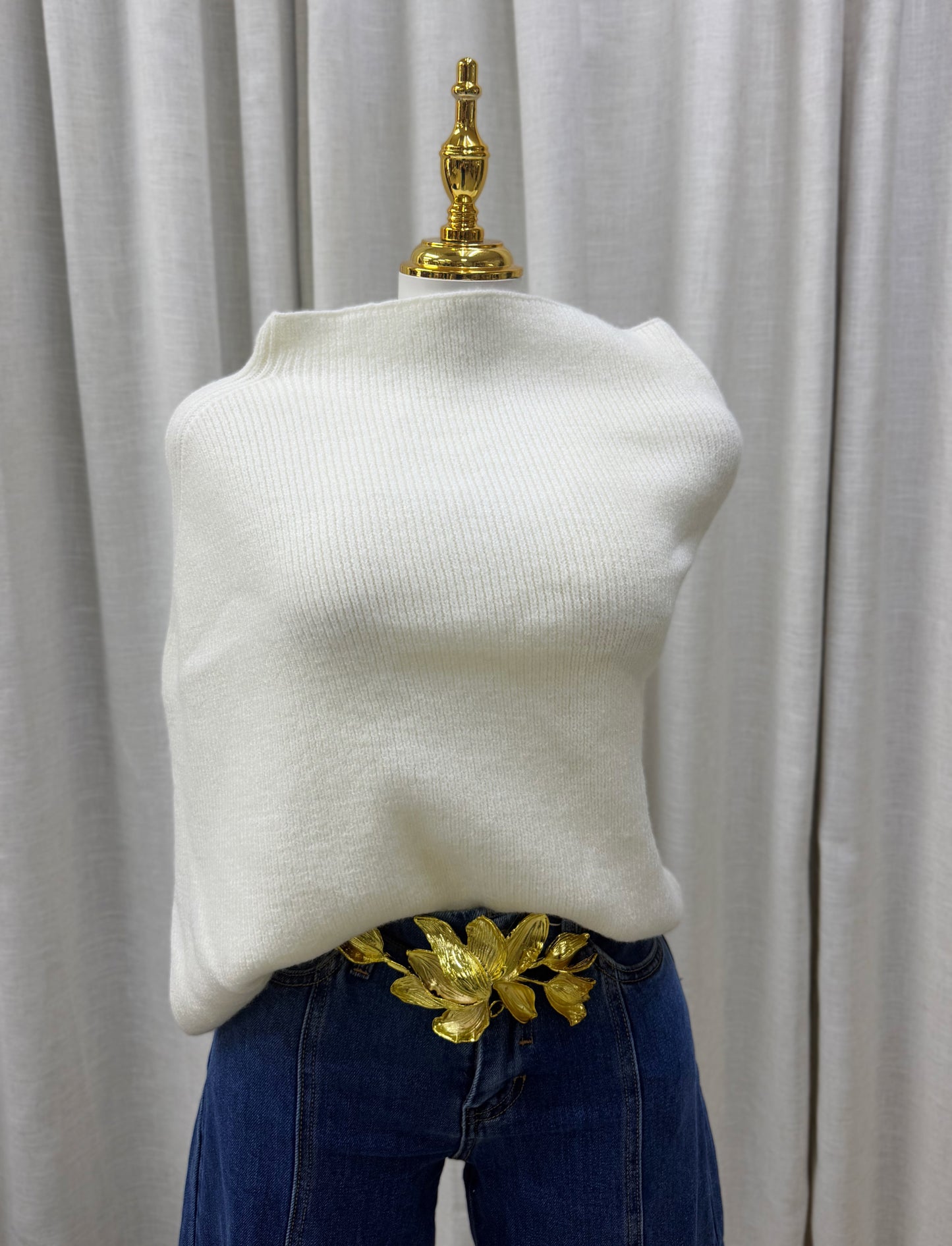 Adara Sweater Poncho (One Size)