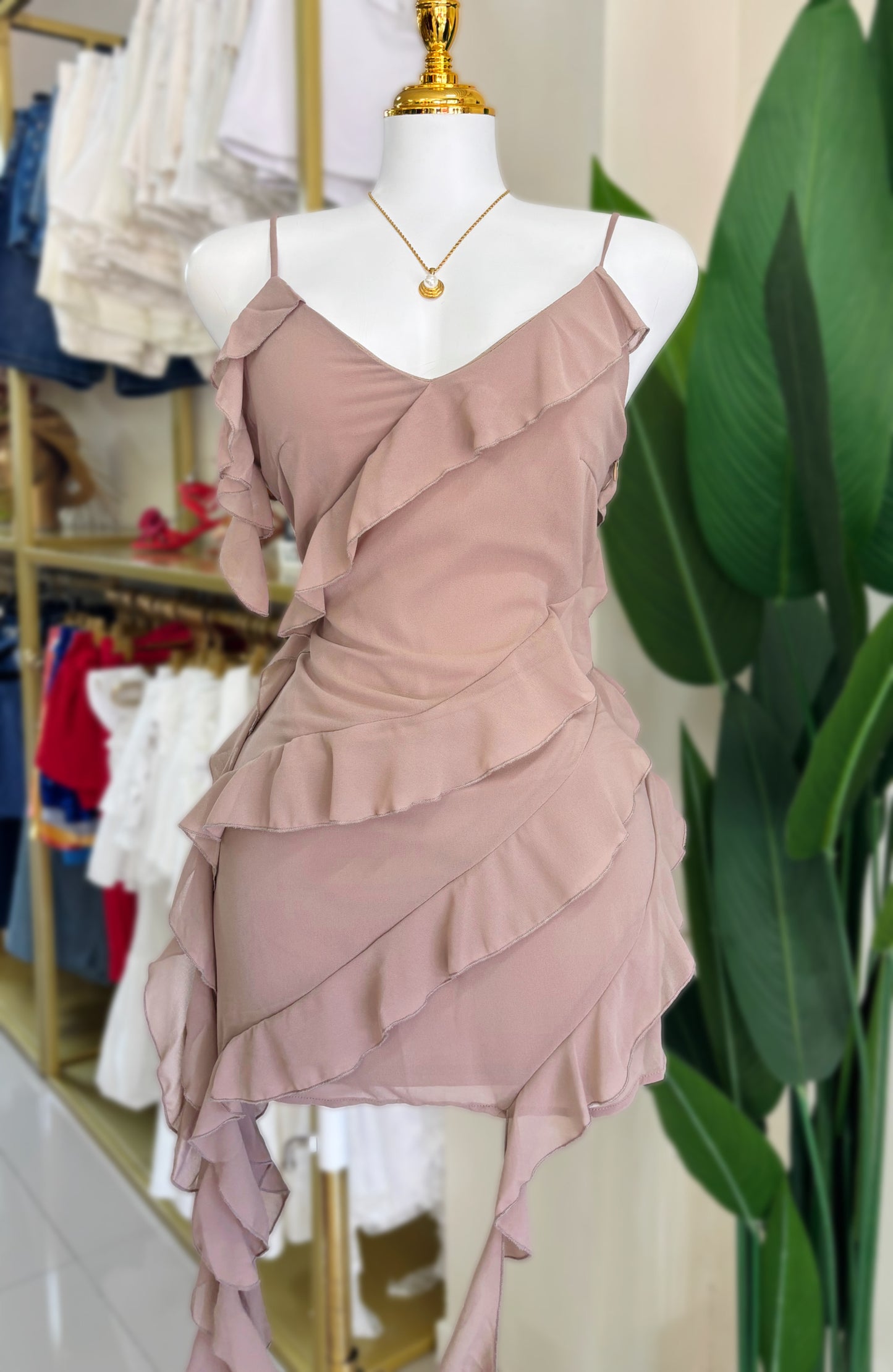 Tania Cocoa Dress