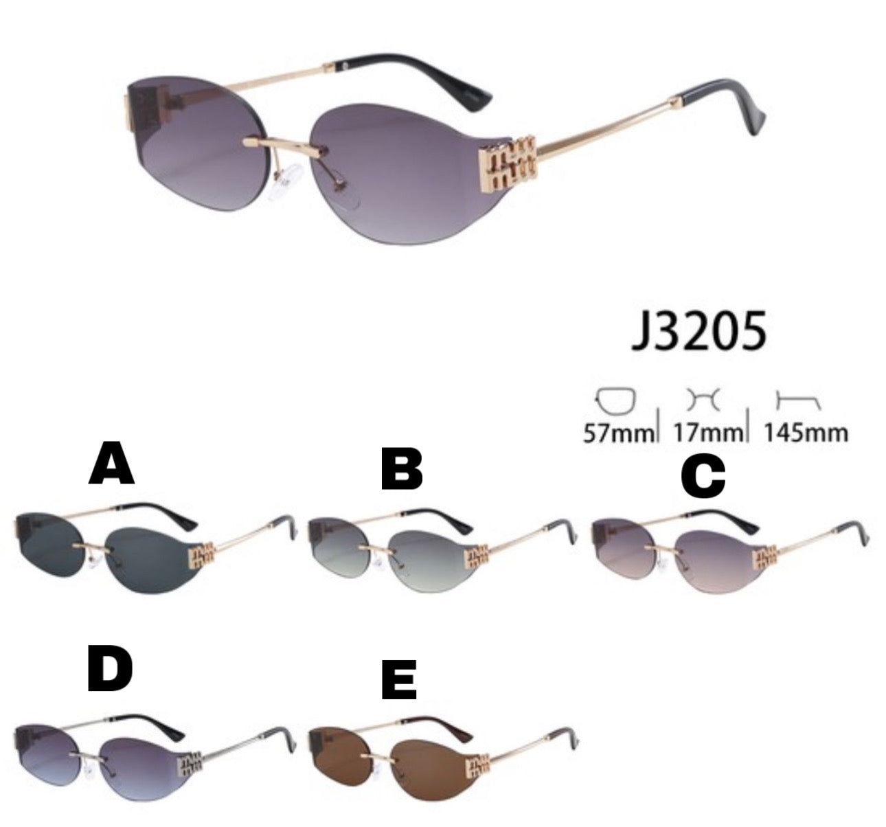 Mónaco Trends Sunglasses (Oval)