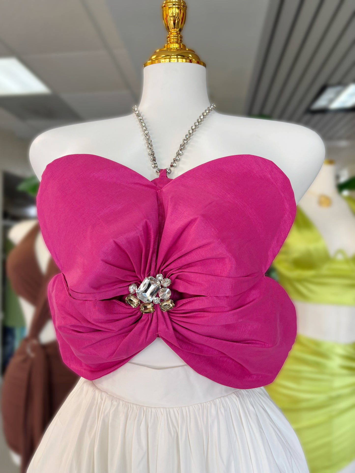 Rose Diamonds Top