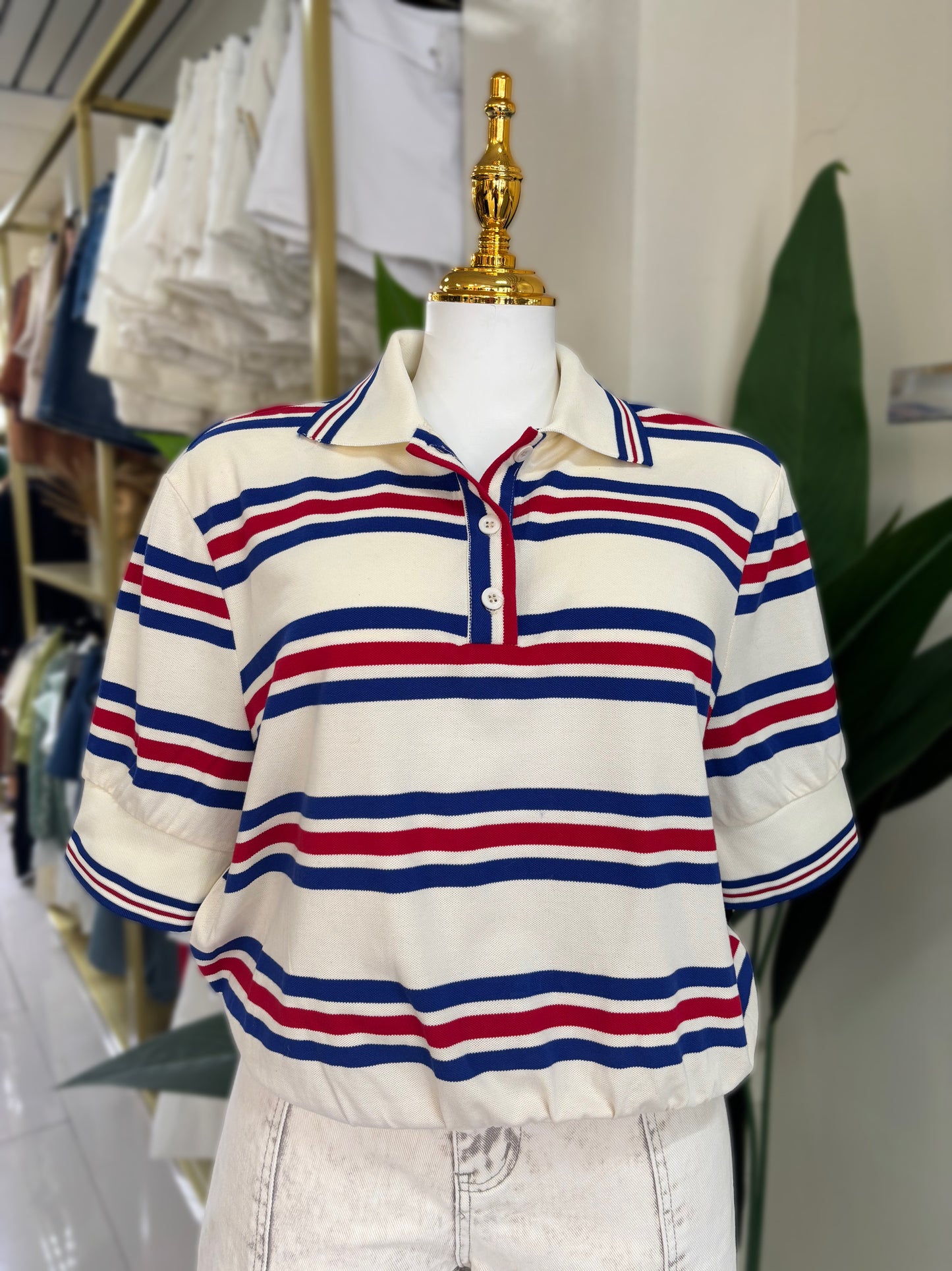 Elisa Polo Shirt (2 Colores) •OVER SIZE•