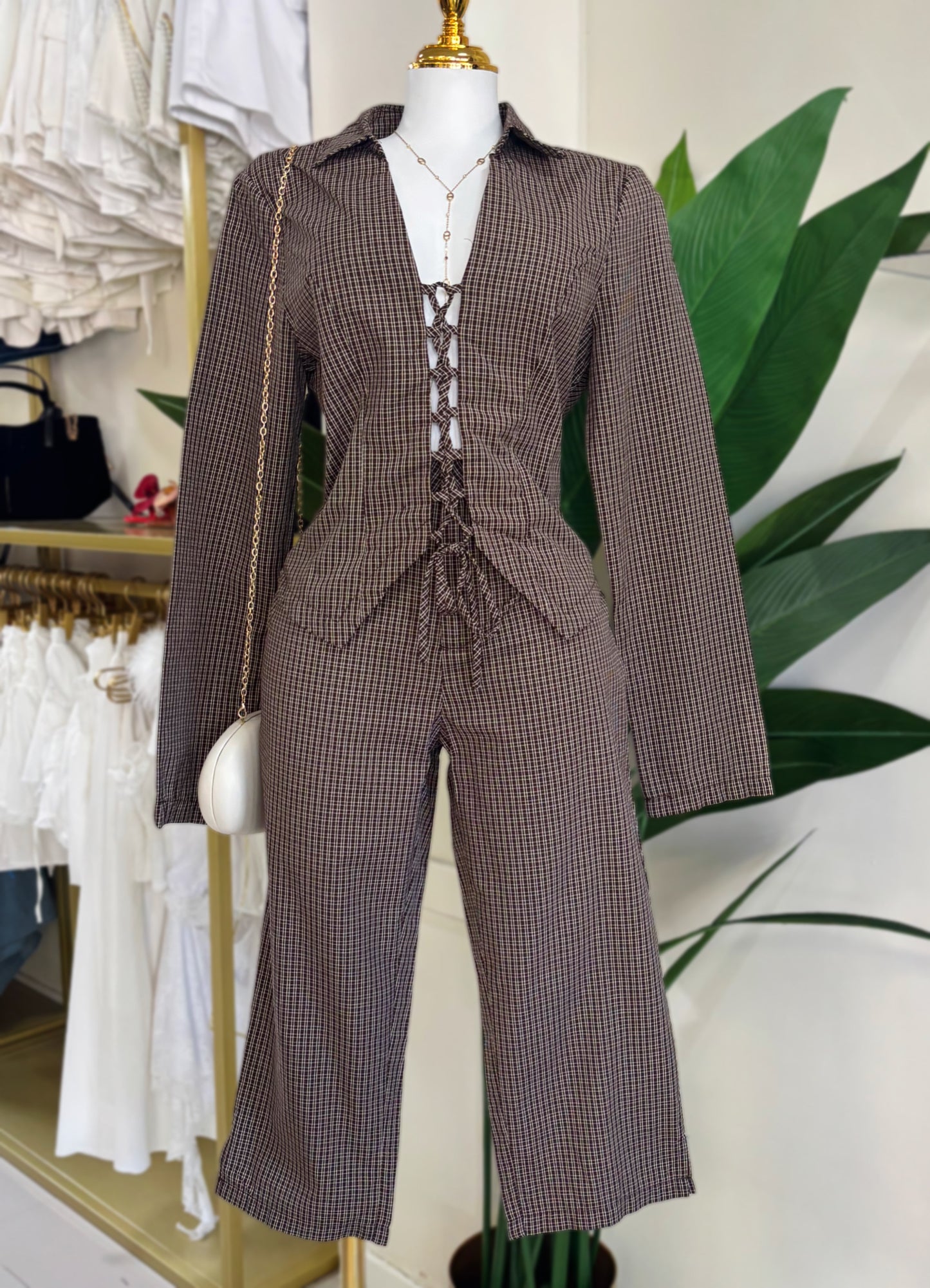 Cecilia Capri Pant Set