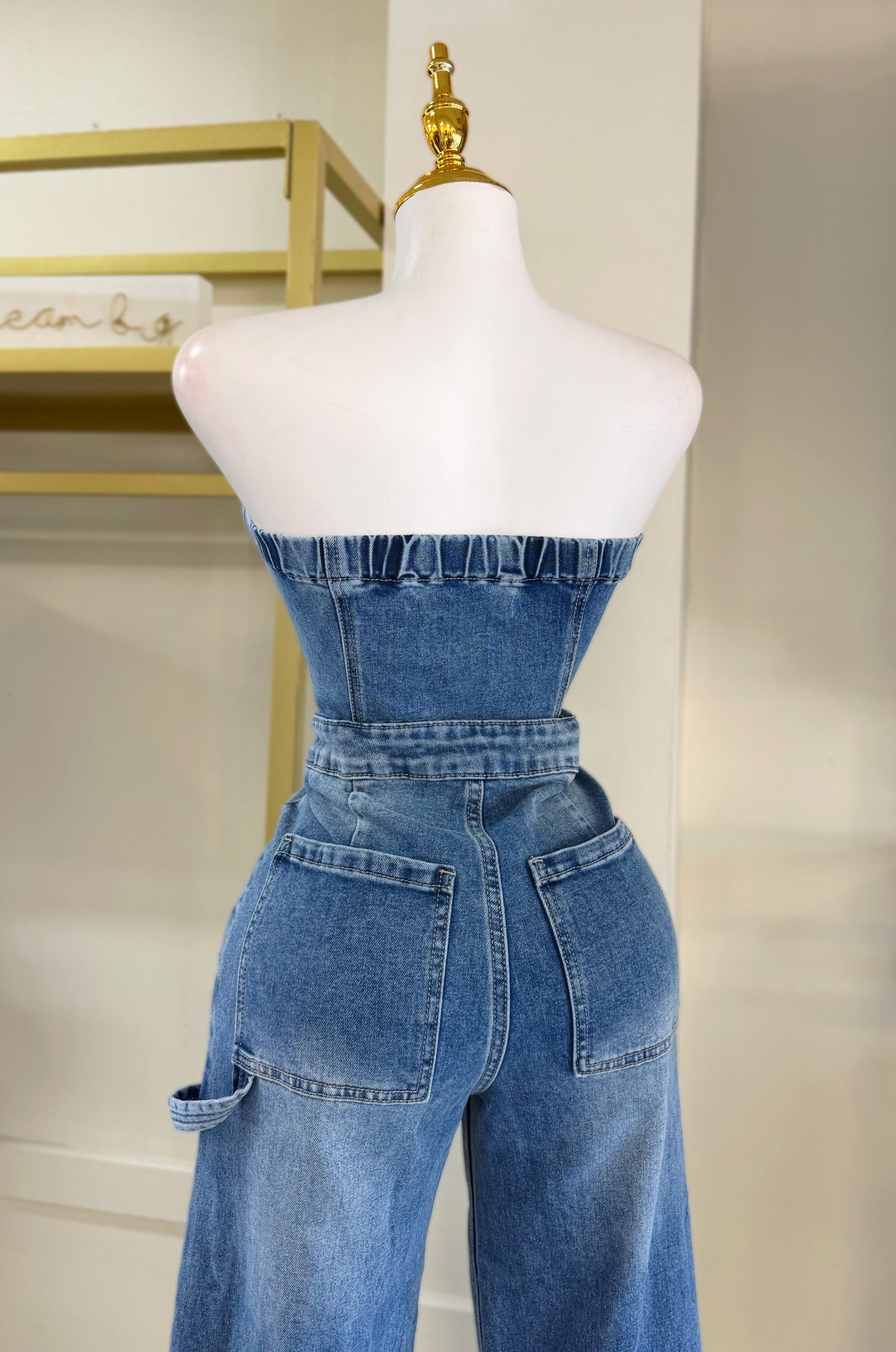 Marina Denim Jumpsuit