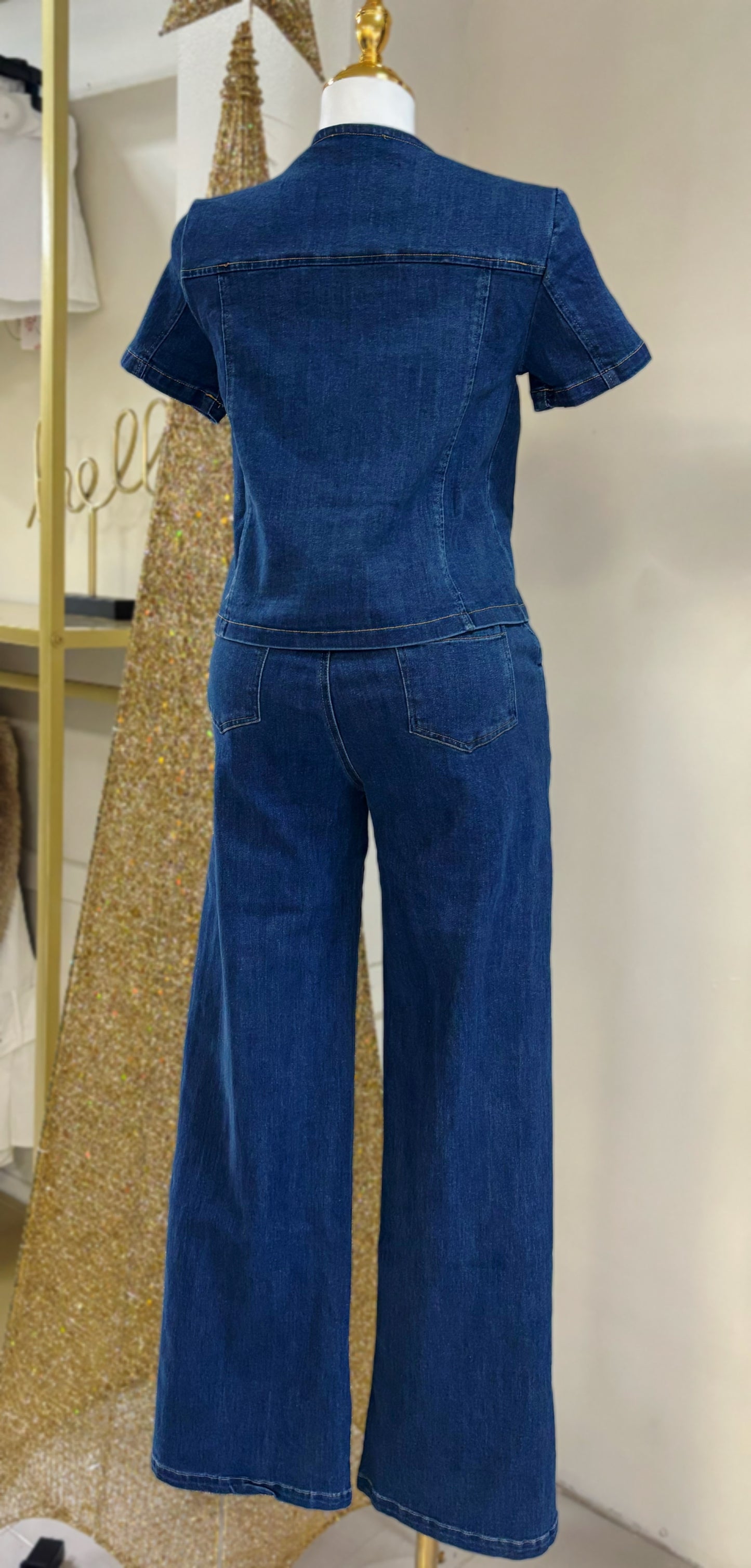 Emilia Denim Set