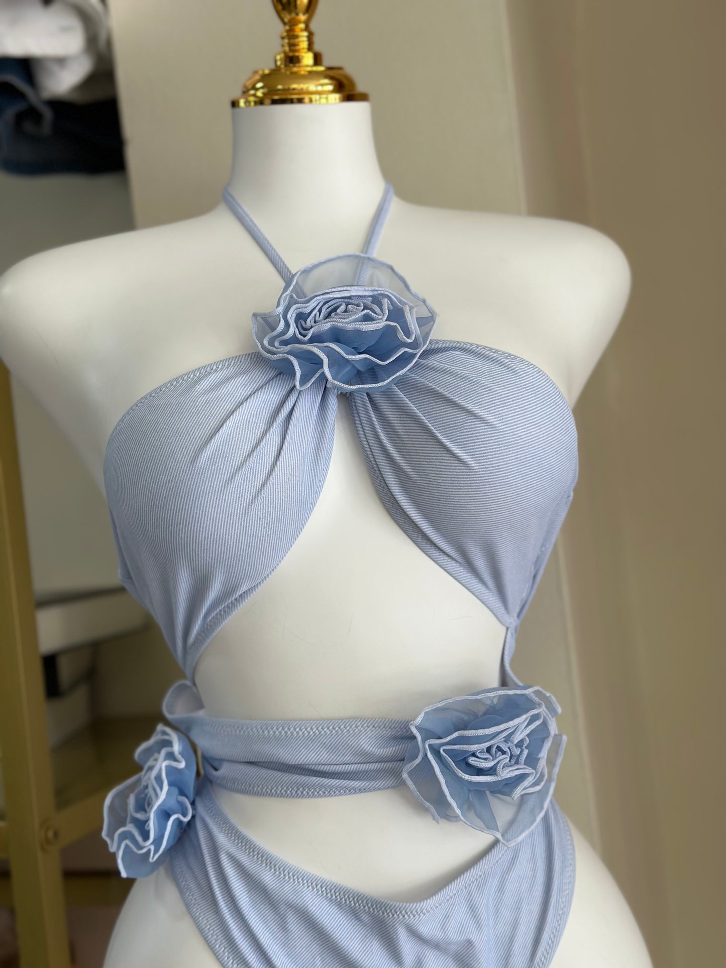 Traje De Baño Details Flower