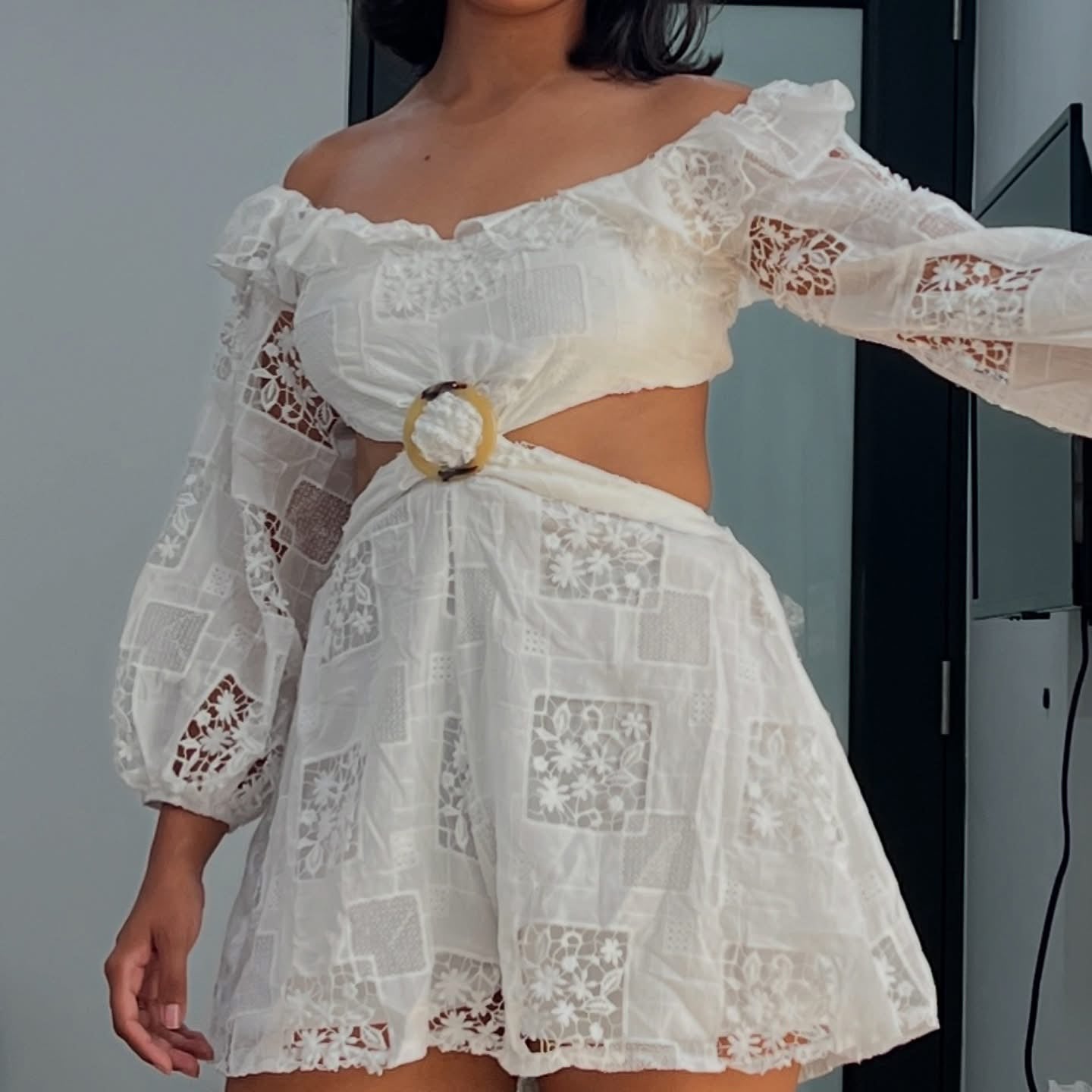 Thailand White Romper