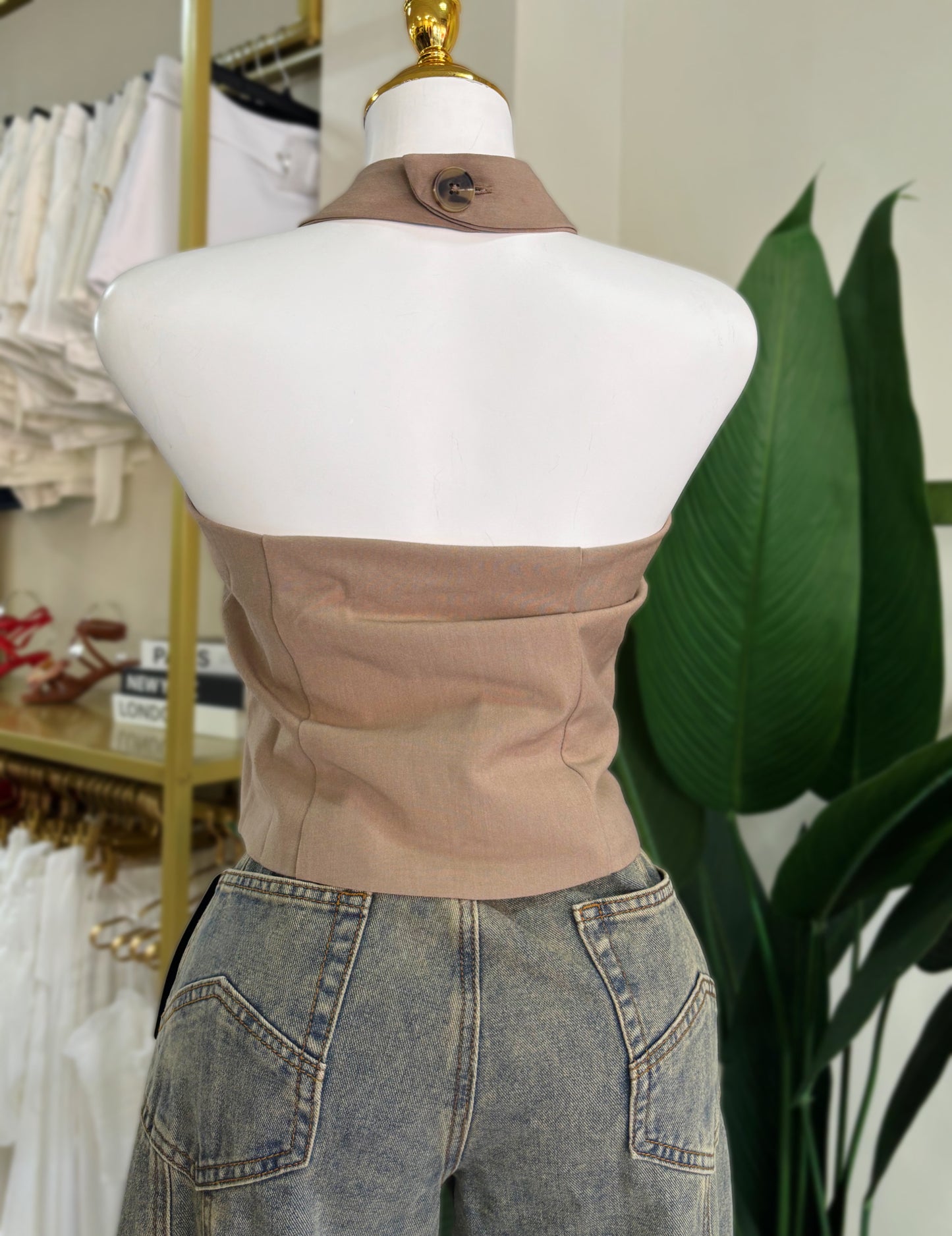 Marlene Halter Vest (2 Colores)