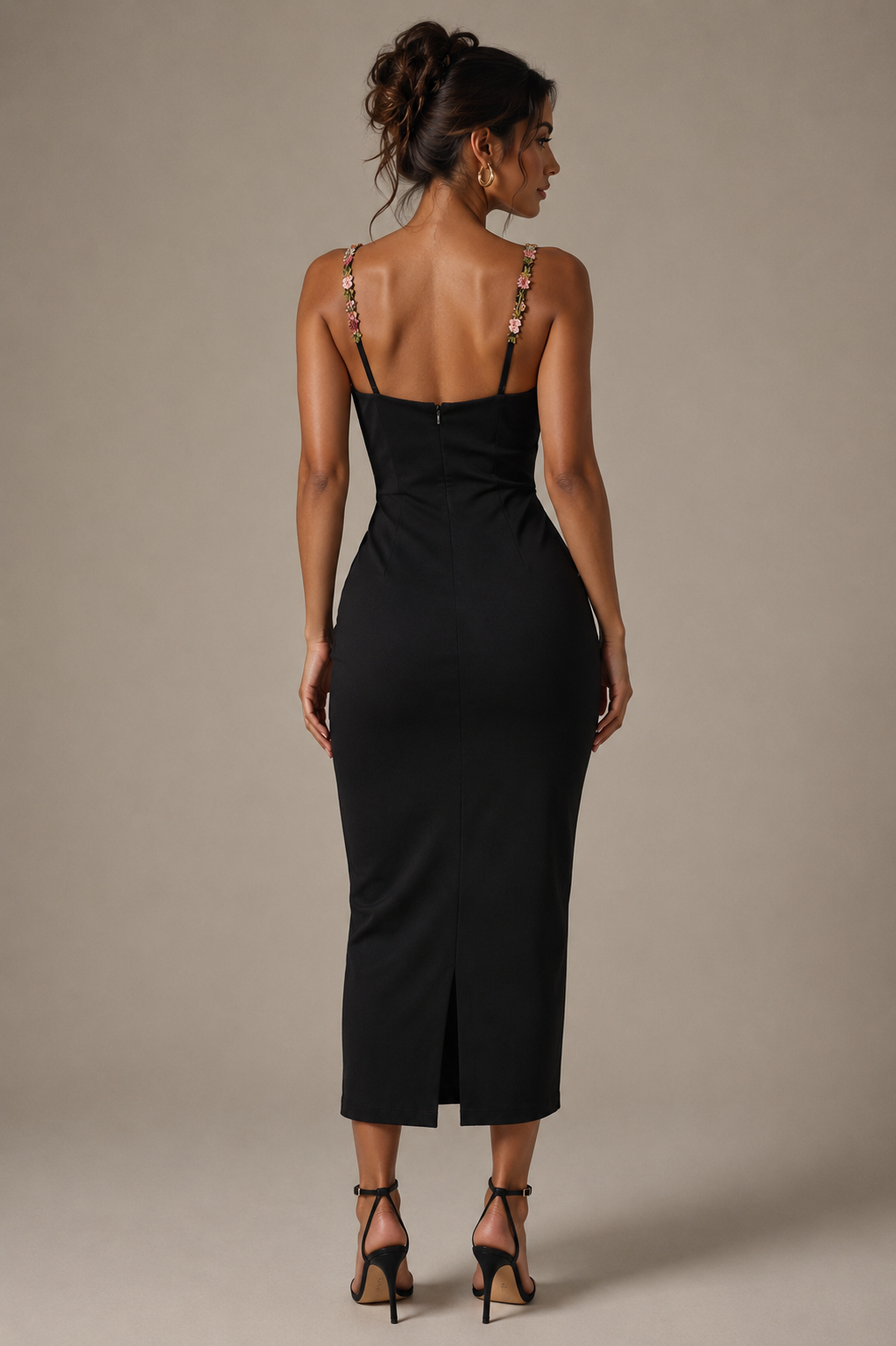 Flower Midi Dress