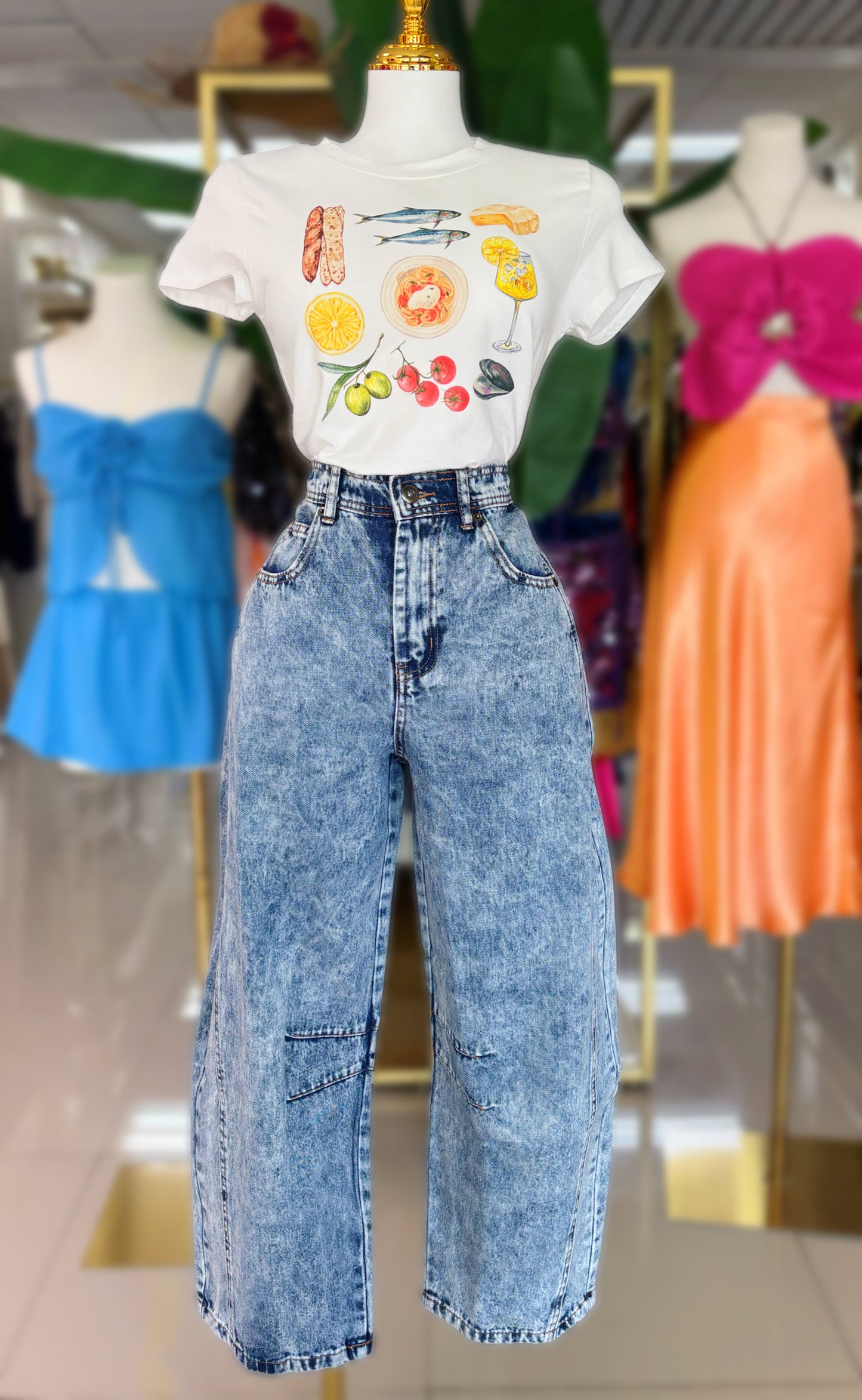 Eva Barrel Jean