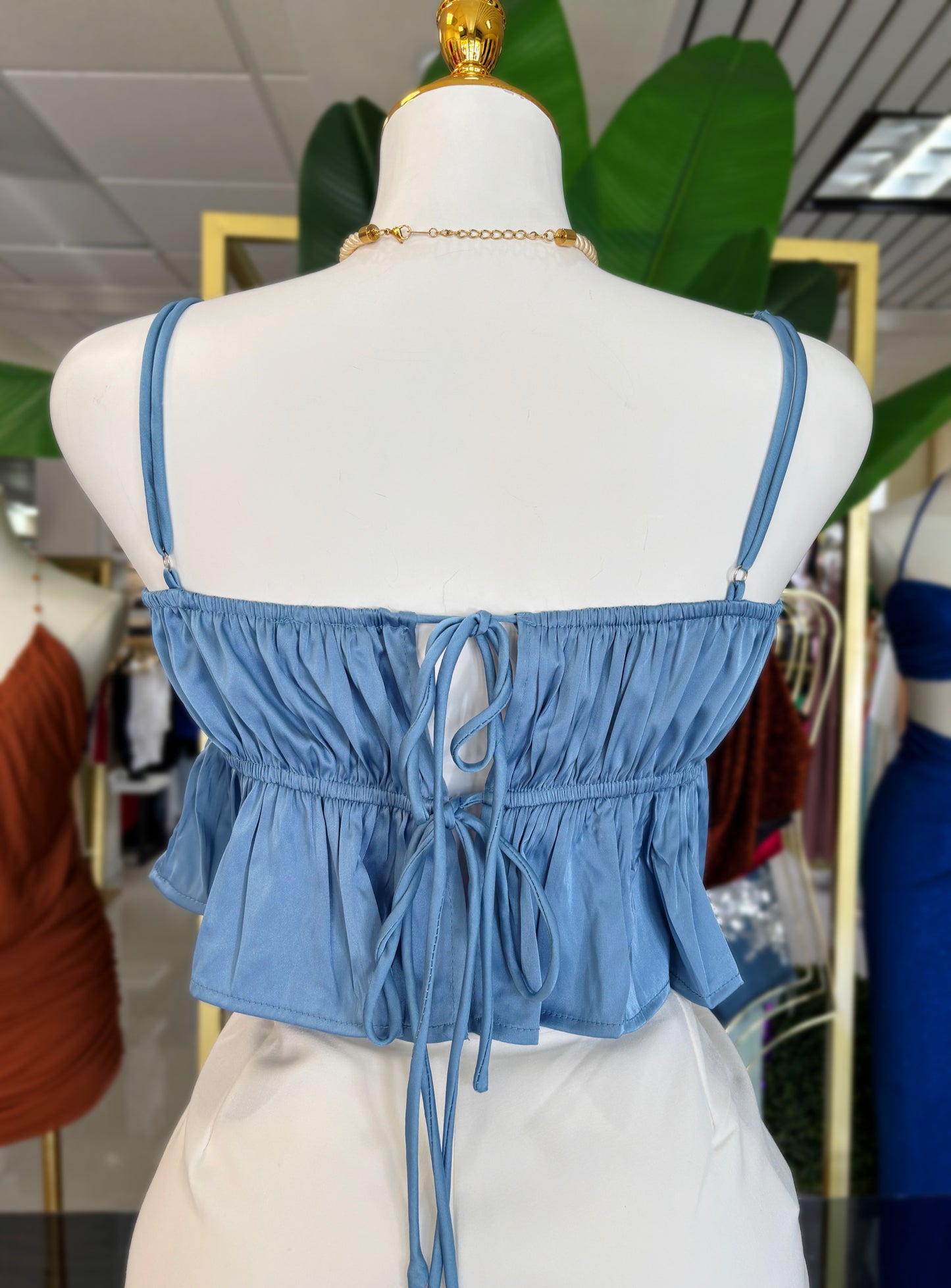 Lara Satin Top