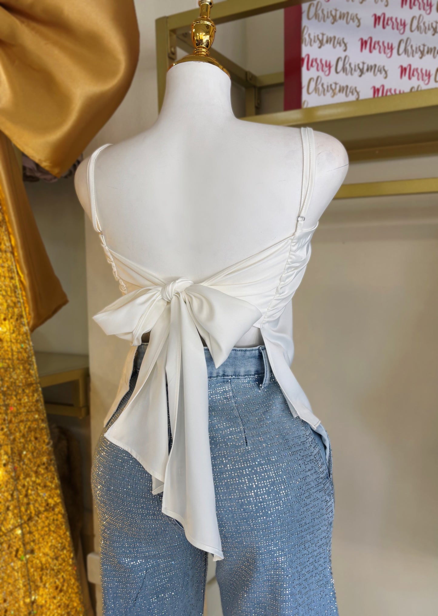 Alida White Top
