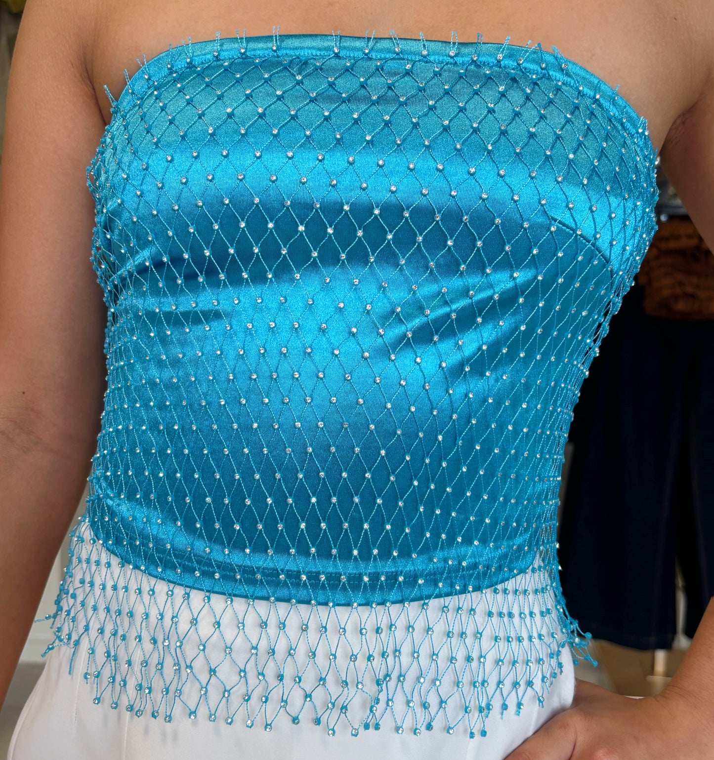 Arianna Glitter Crop Top (3 colores)