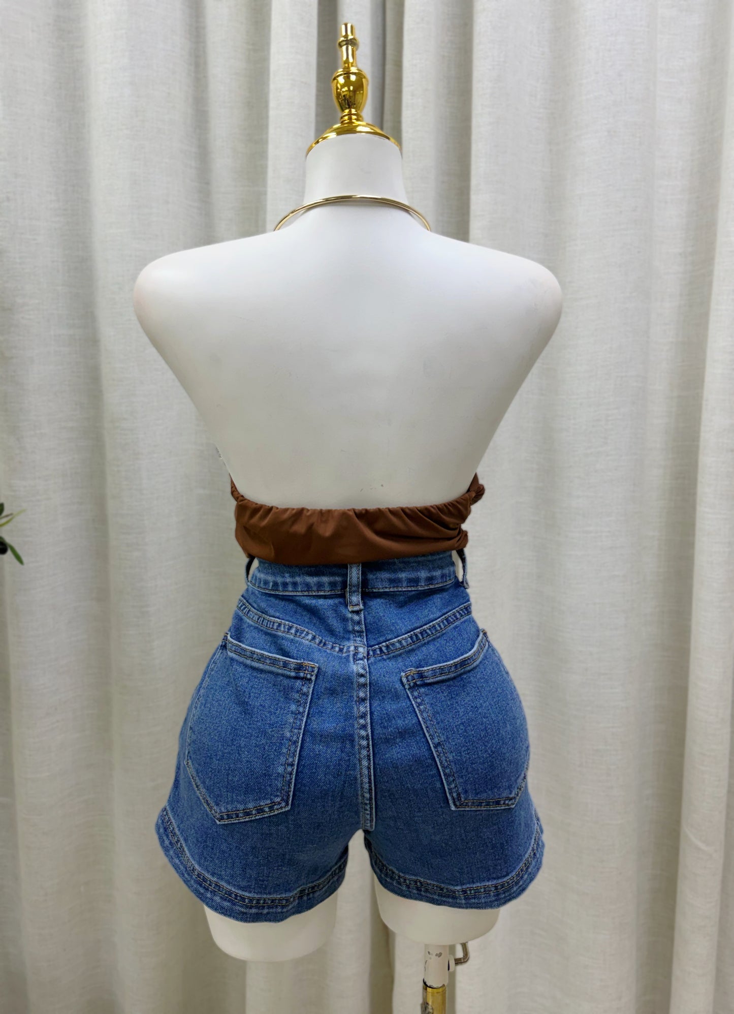 Aura Denim Short