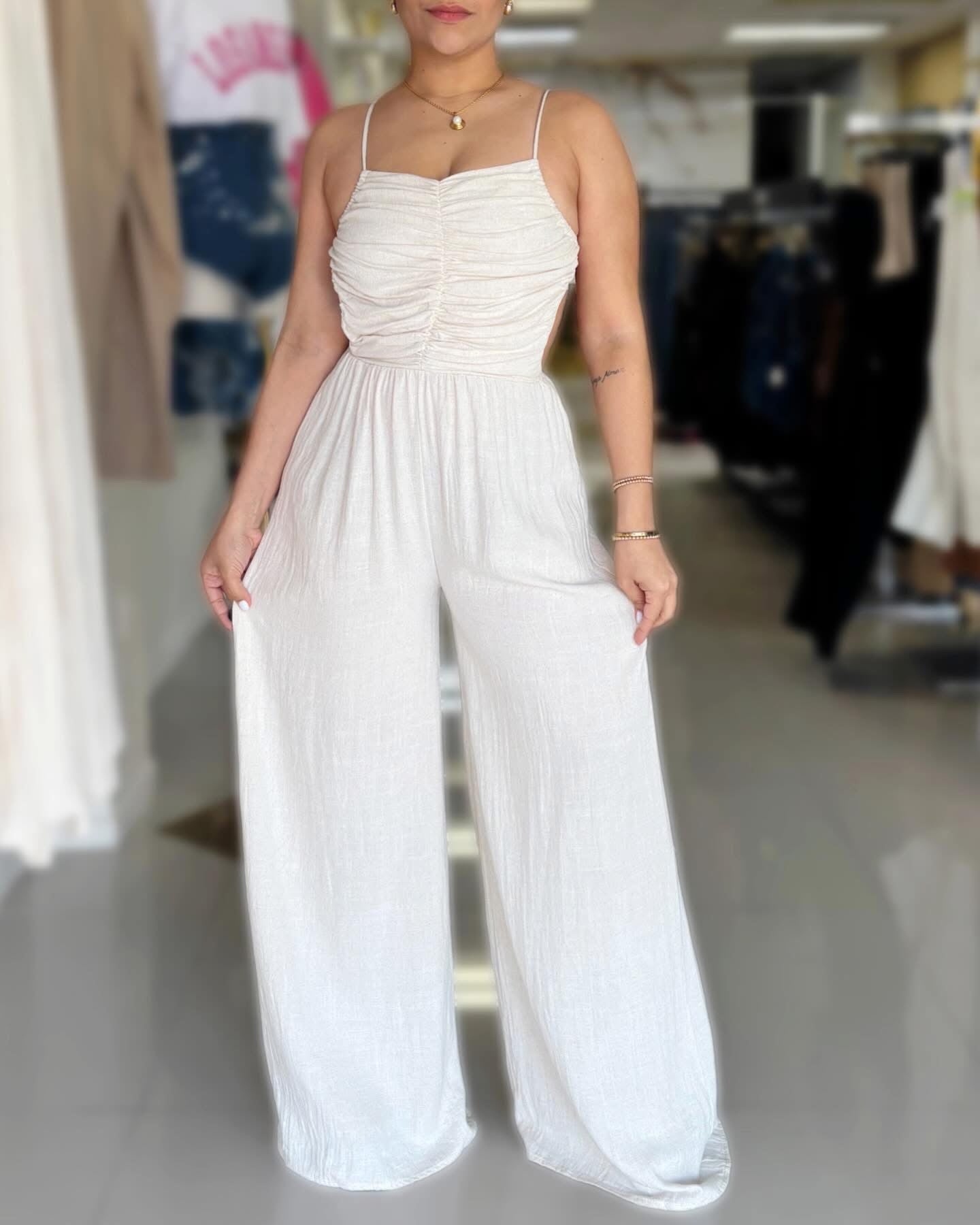 Aurora Linen Jumpsuit