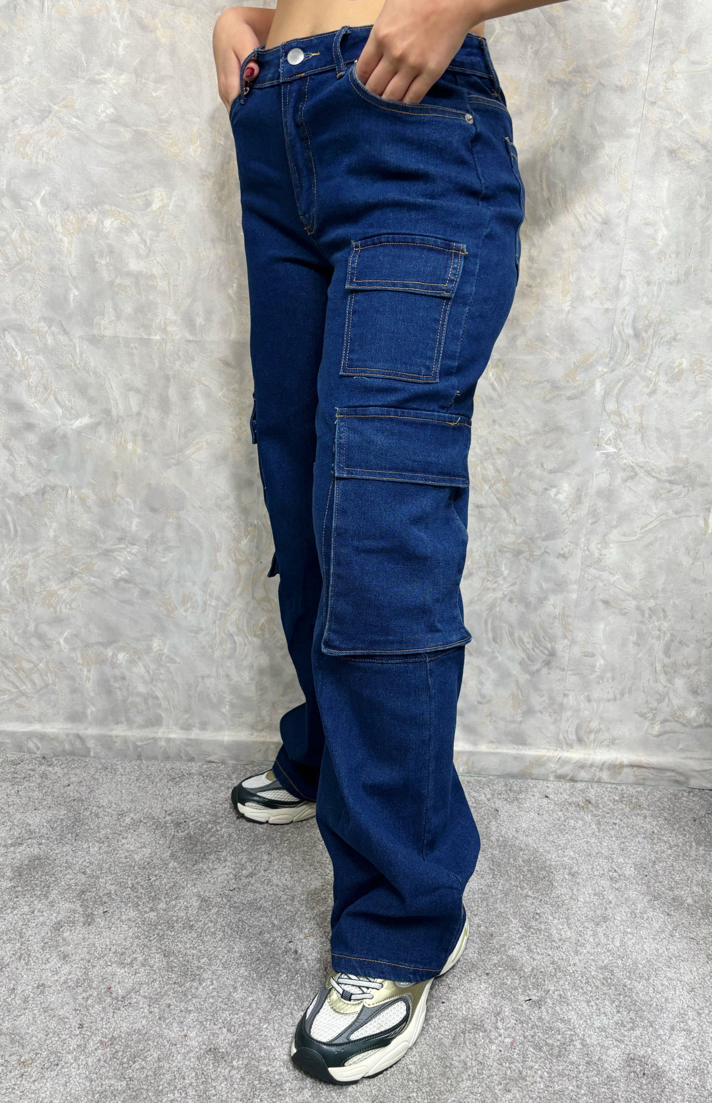 Lauren Denim Cargo