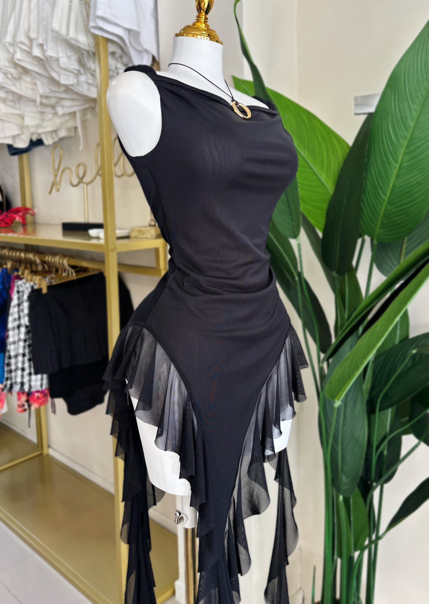 Raiza Mesh Dress