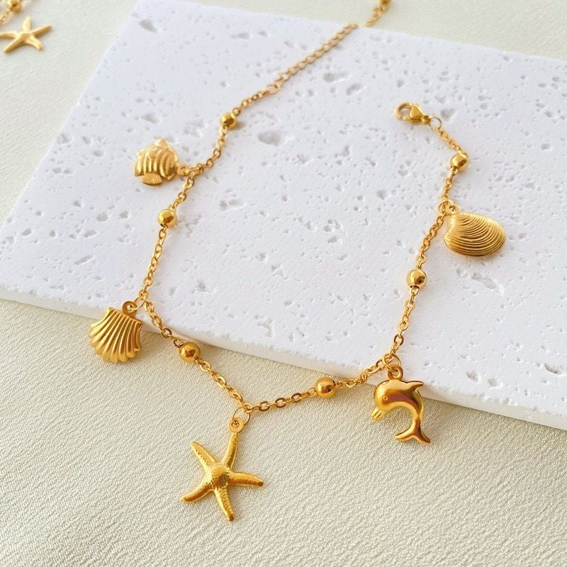 Tabillera Summer Trends/Golden details. Ocean energy.
Este verano… se lleva en los tobillos. ✨🌊