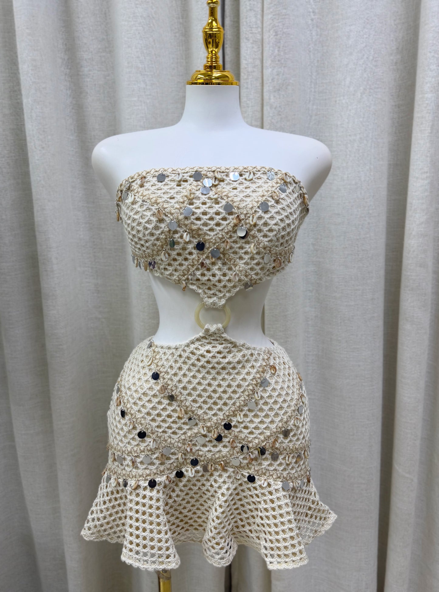 Maldivas Crochet Dress