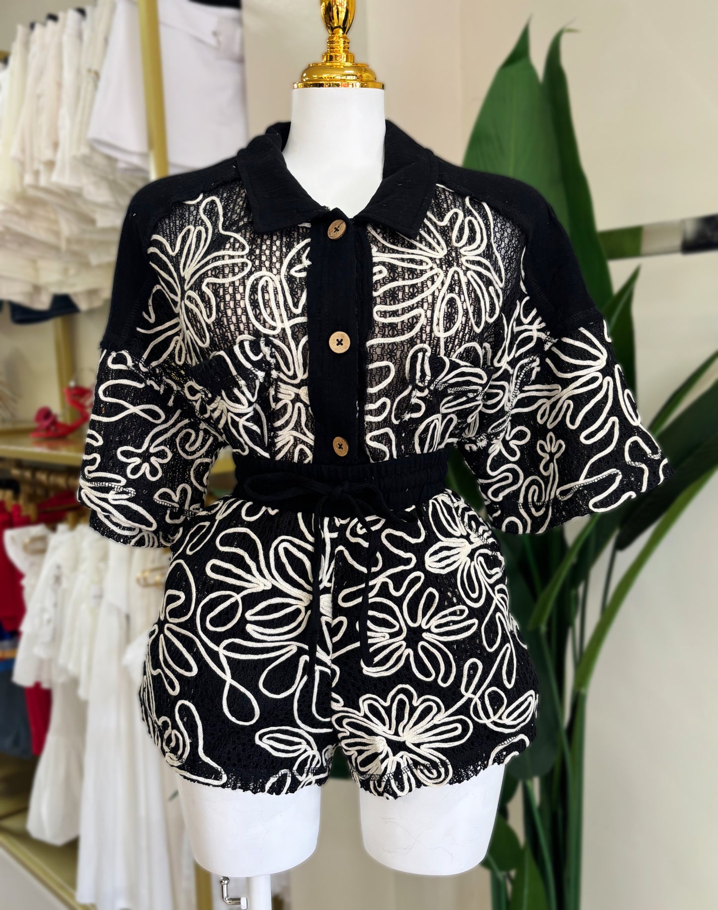 Alaia Crochet Set