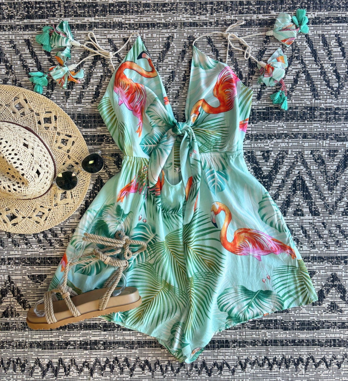 Flamingo Romper