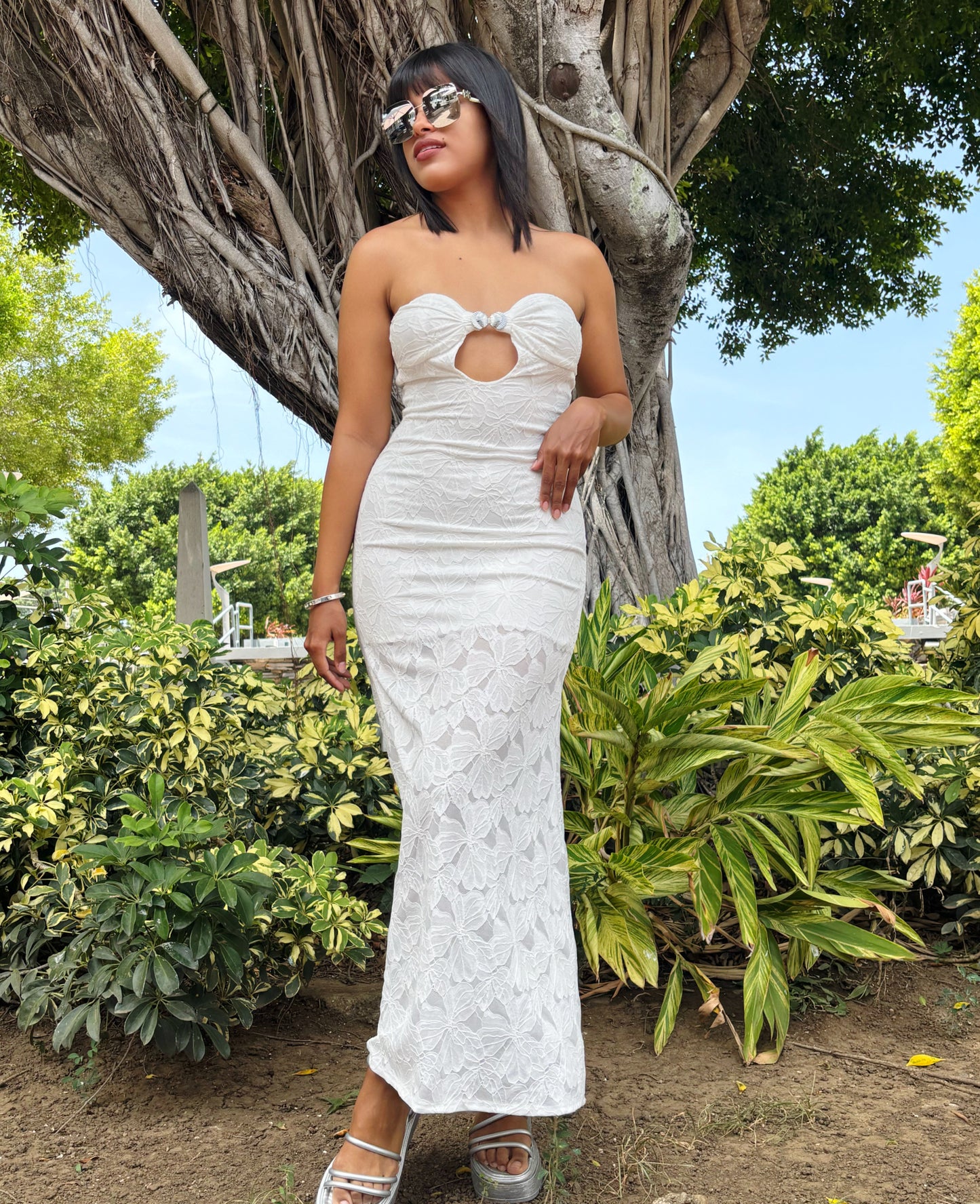 Isabella Shell Detail Dress