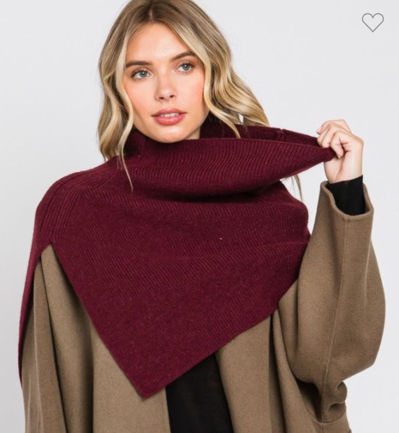 Lana Cape Scarf