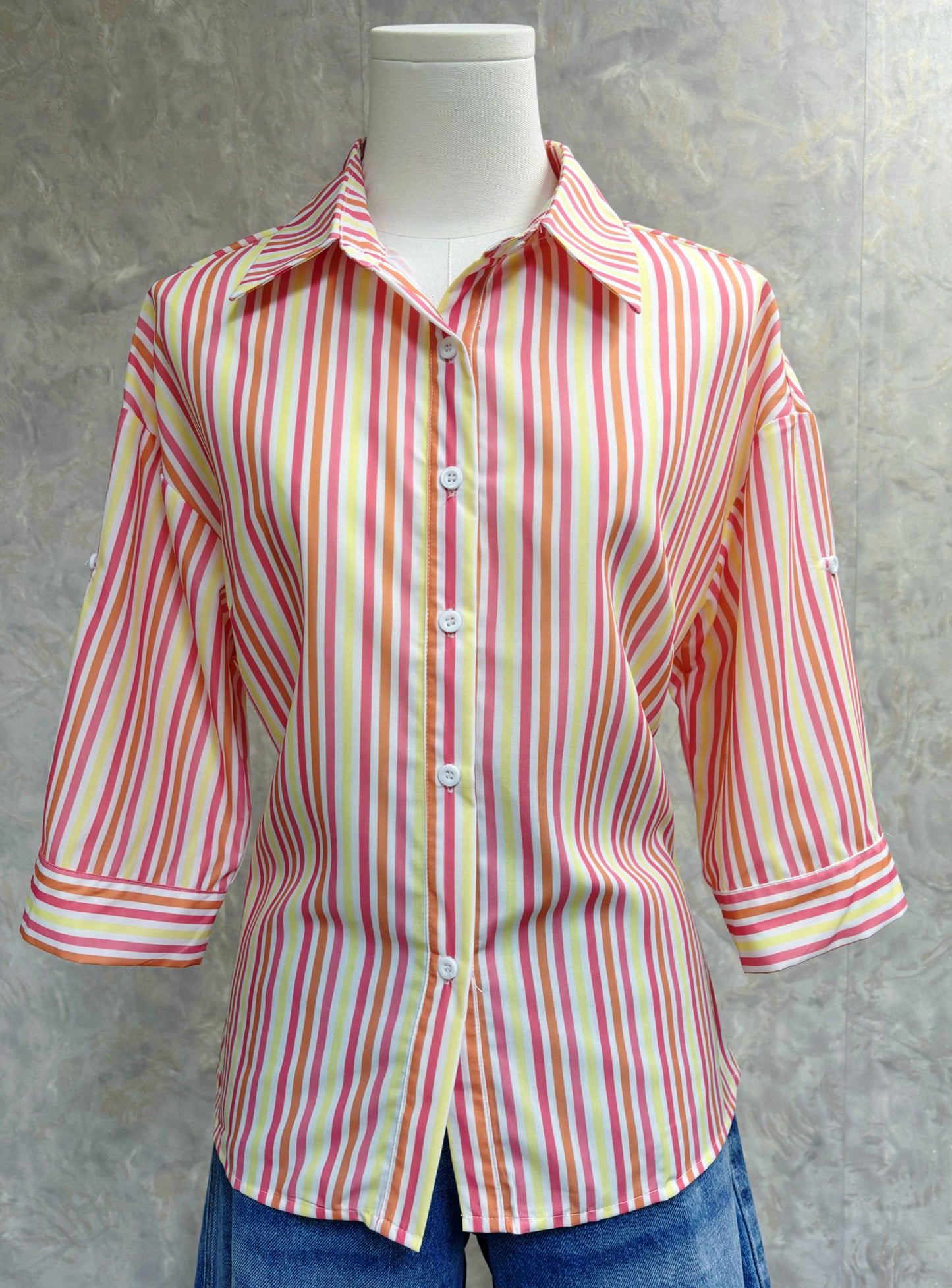 Karinna Stripes Blouse (2 colores)