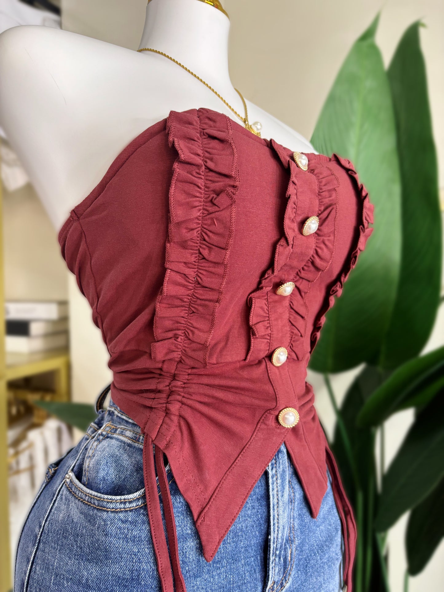 Luna Detail Top