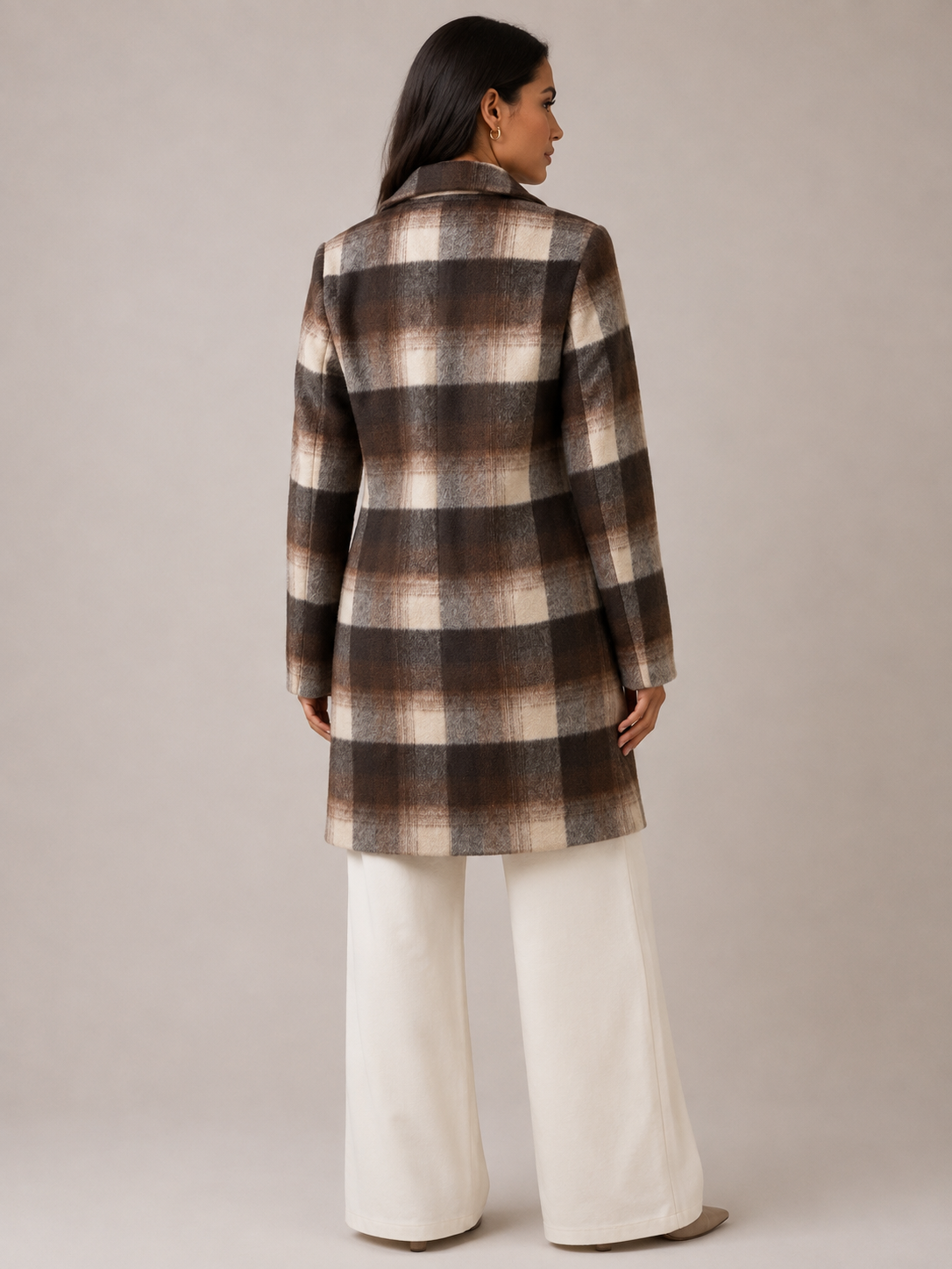 Autumn Plaid Coat