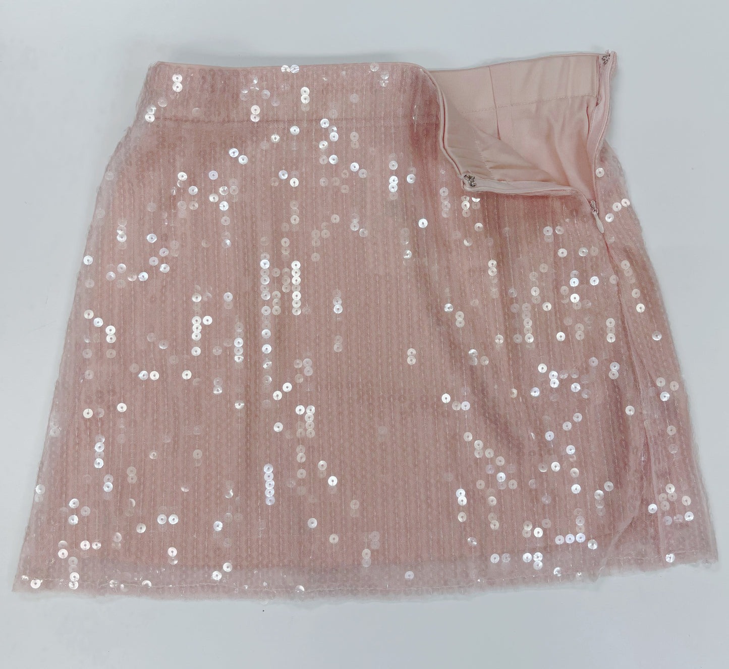 Rose Sequin Skirt