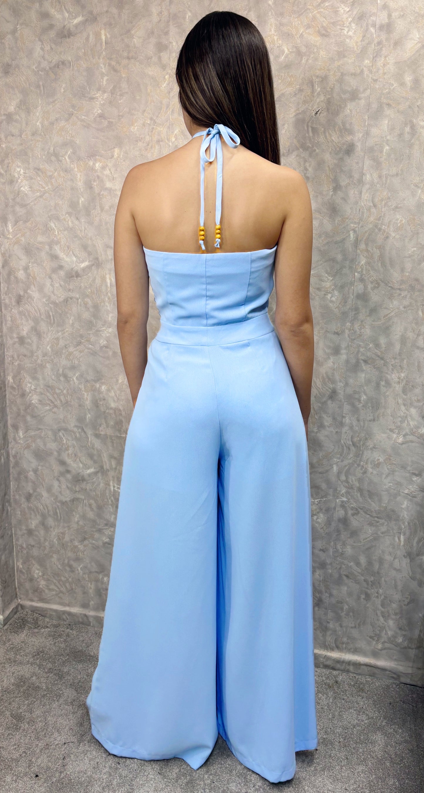 Katerine Blue Jumpsuit