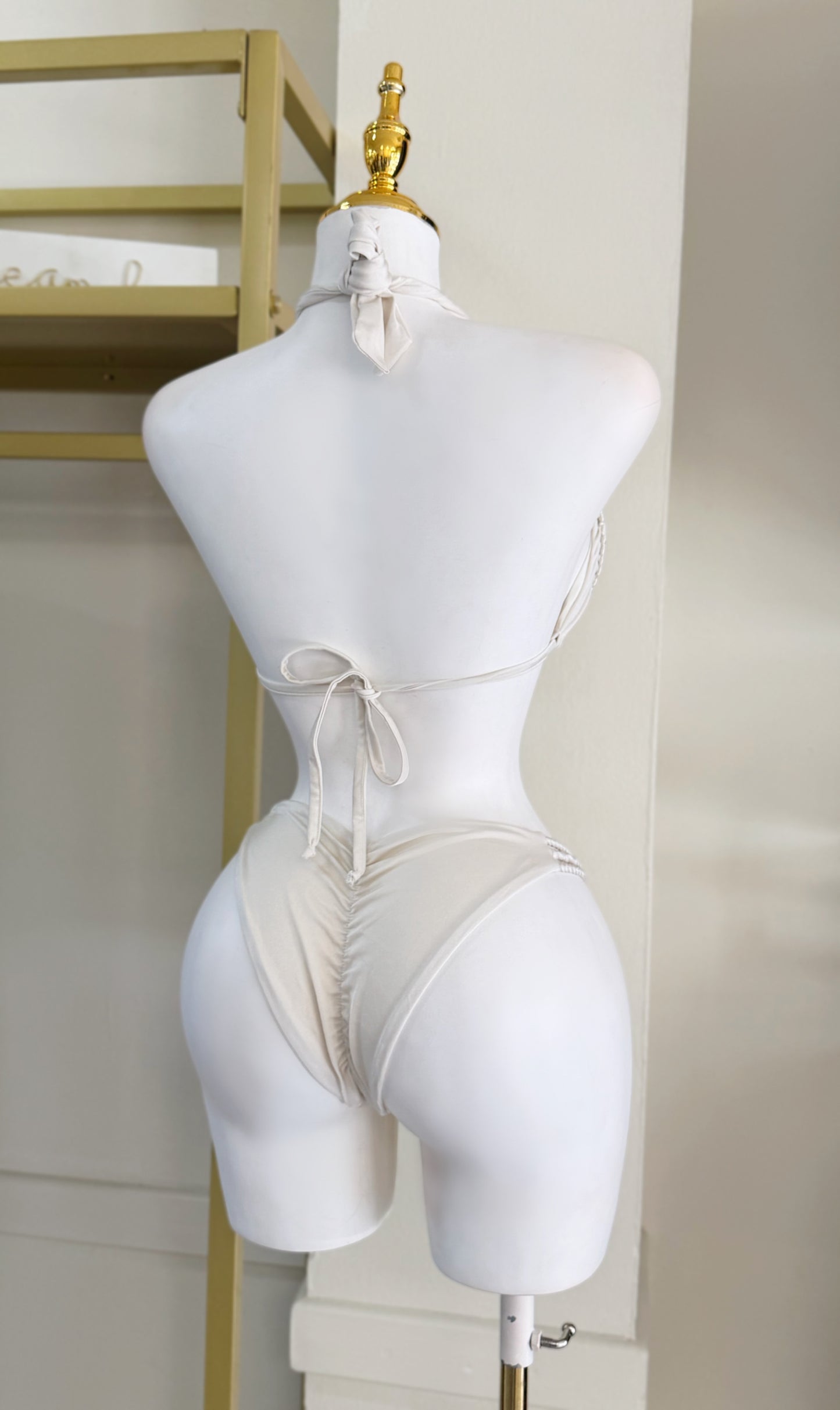 Fiji 3 Pieces Swimwear (Rojo/Negro/Crema/Teal)