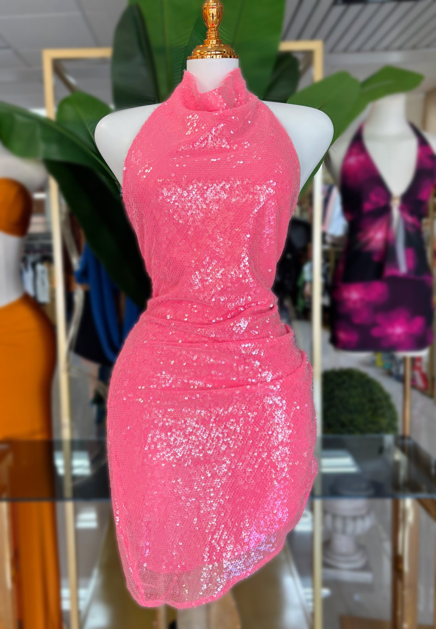 Mireddy Lime-Pink Dress (2 colores)