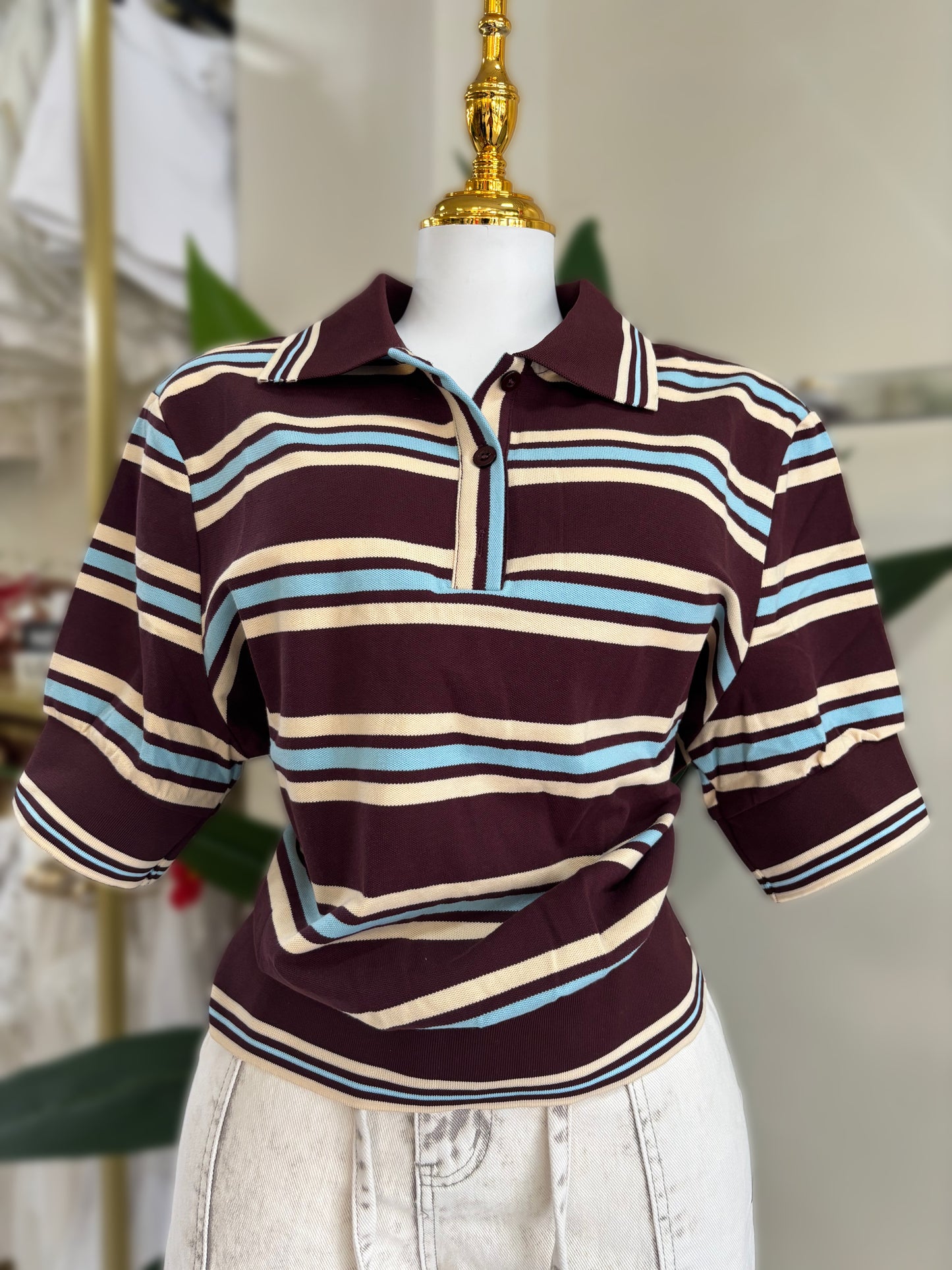 Elisa Polo Shirt (2 Colores) •OVER SIZE•